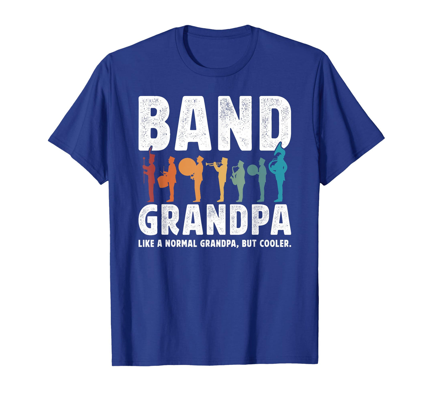 Band Grandpa Definition Marching Band Grandfather T-Shirt