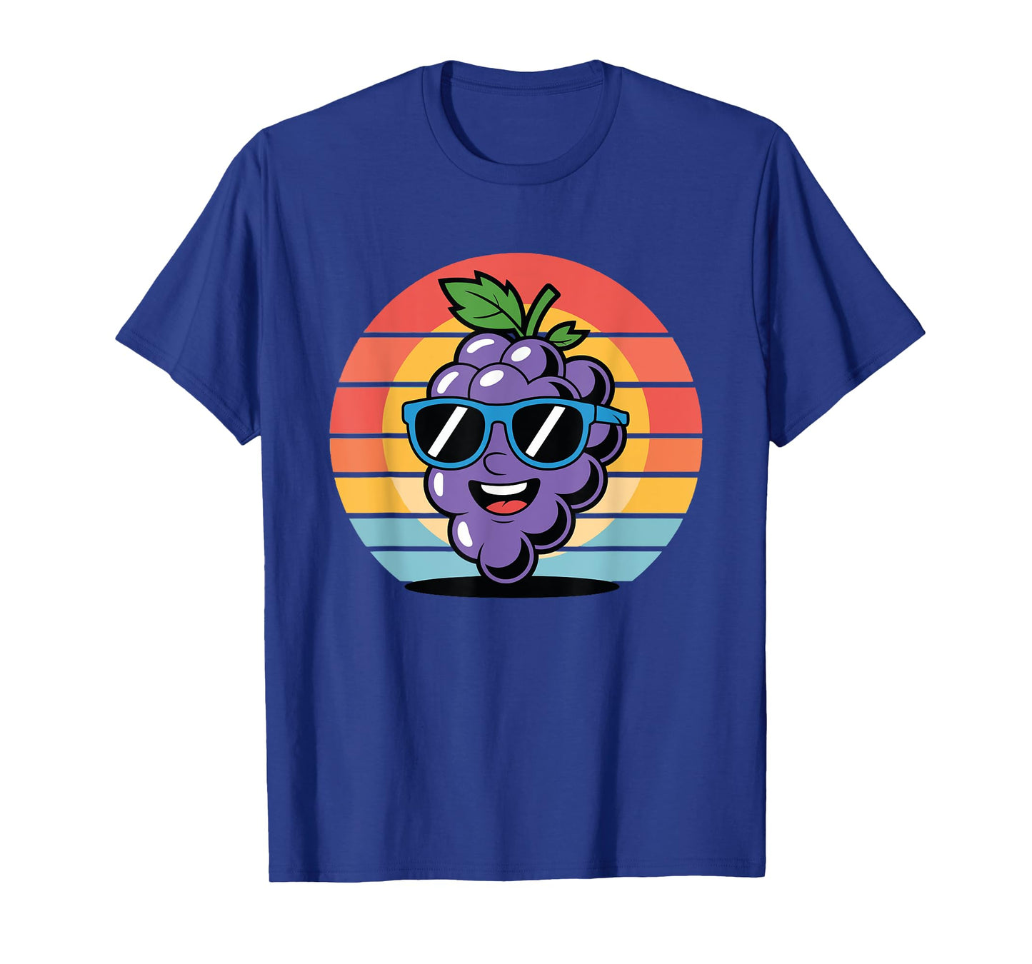 Retro Grapes Novelty Fun for Men Women Kids T-Shirt