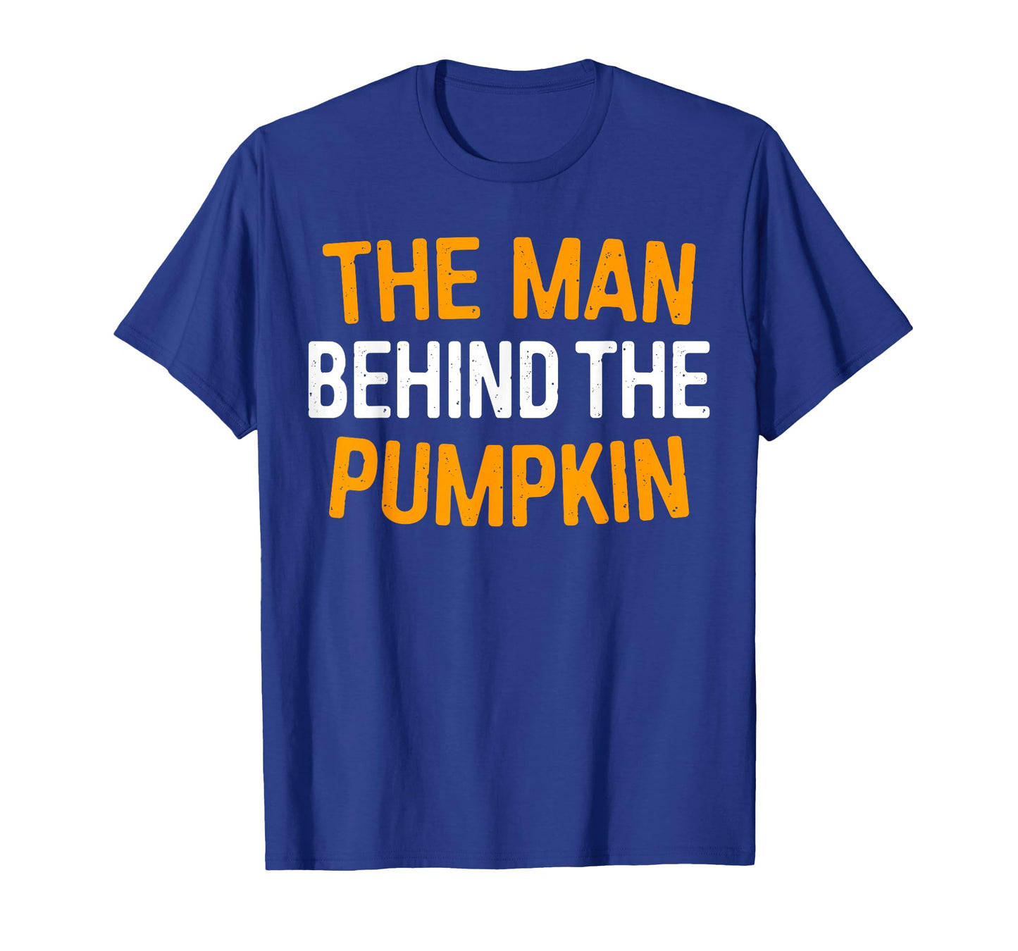 The Man Behind The Pumpkin Shirt Men Halloween T-Shirt