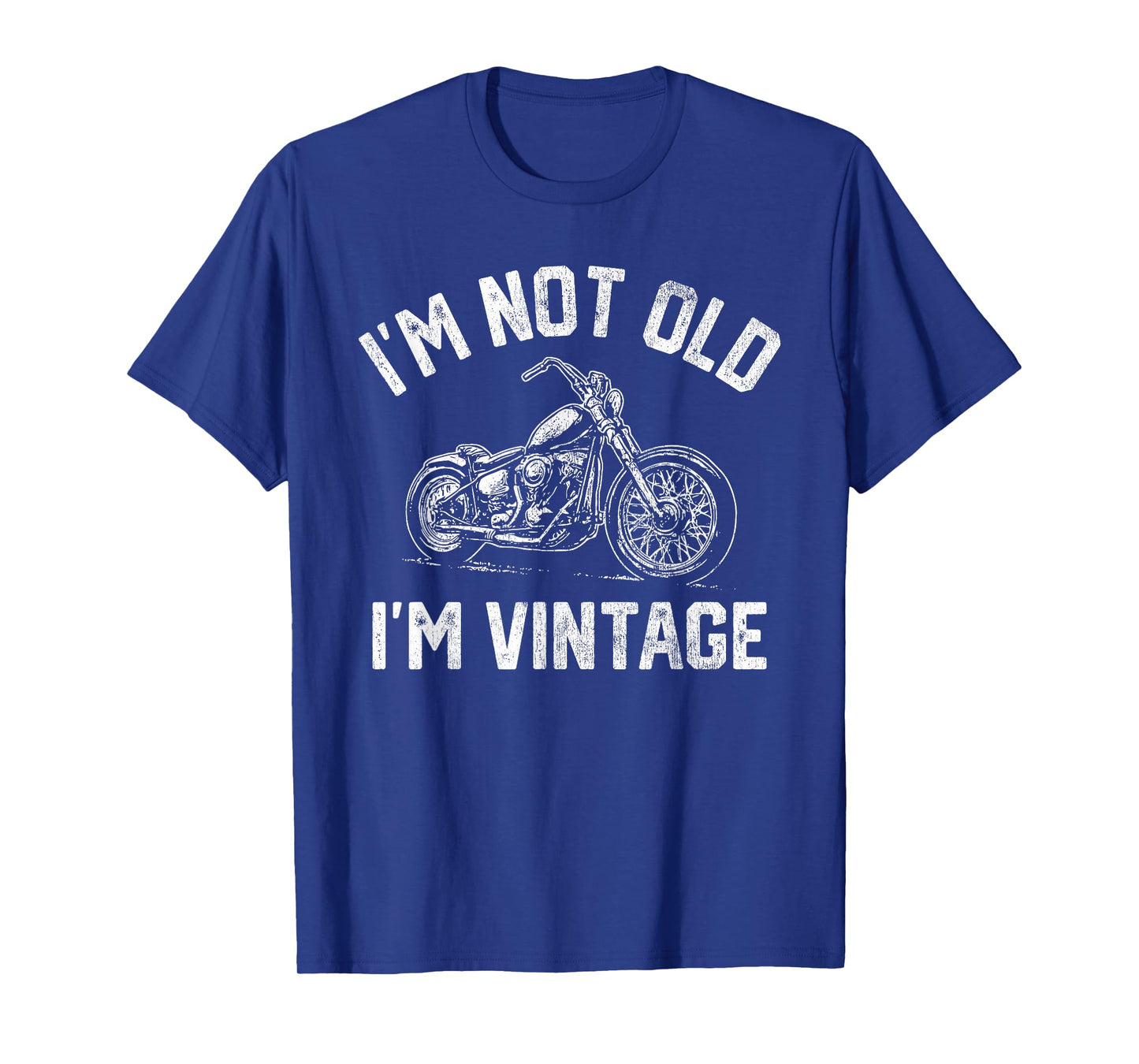 Cool Motorcycle I'm Not Old I'm Classic Mens Graphic Biker T-Shirt