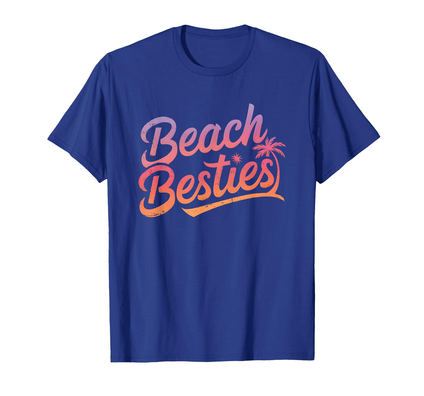 Beach Summer Besties | Cute Fun Vacation Vibes Squad Outfit T-Shirt