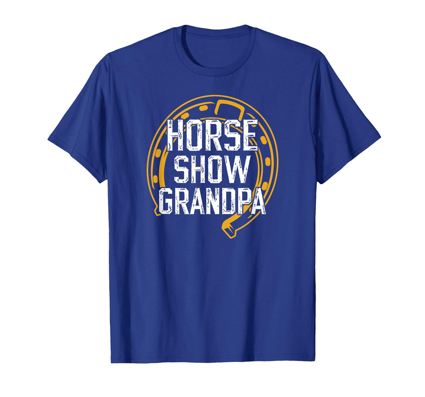 Horse Show Grandpa Equestrian Grandpa Horse Show Grandfather T-Shirt