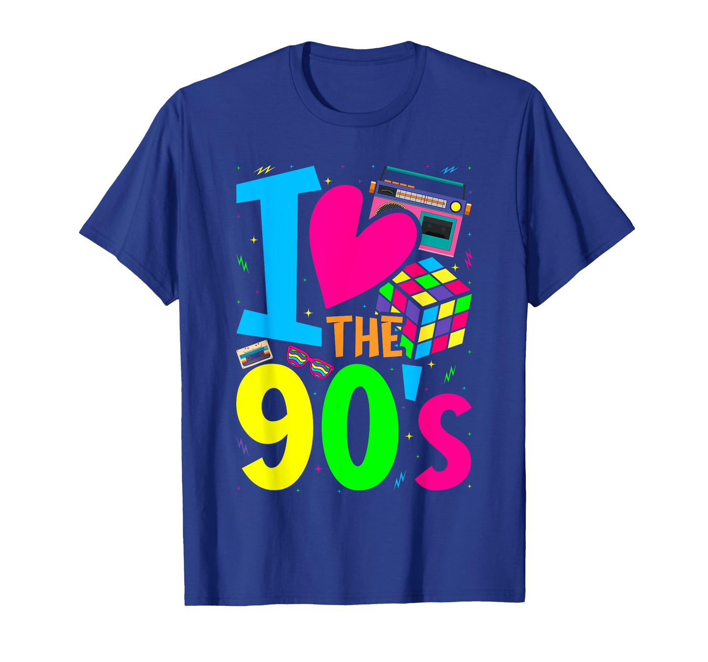 I Love The 90s Clothes for Women and Men Party Funny T-Shirt