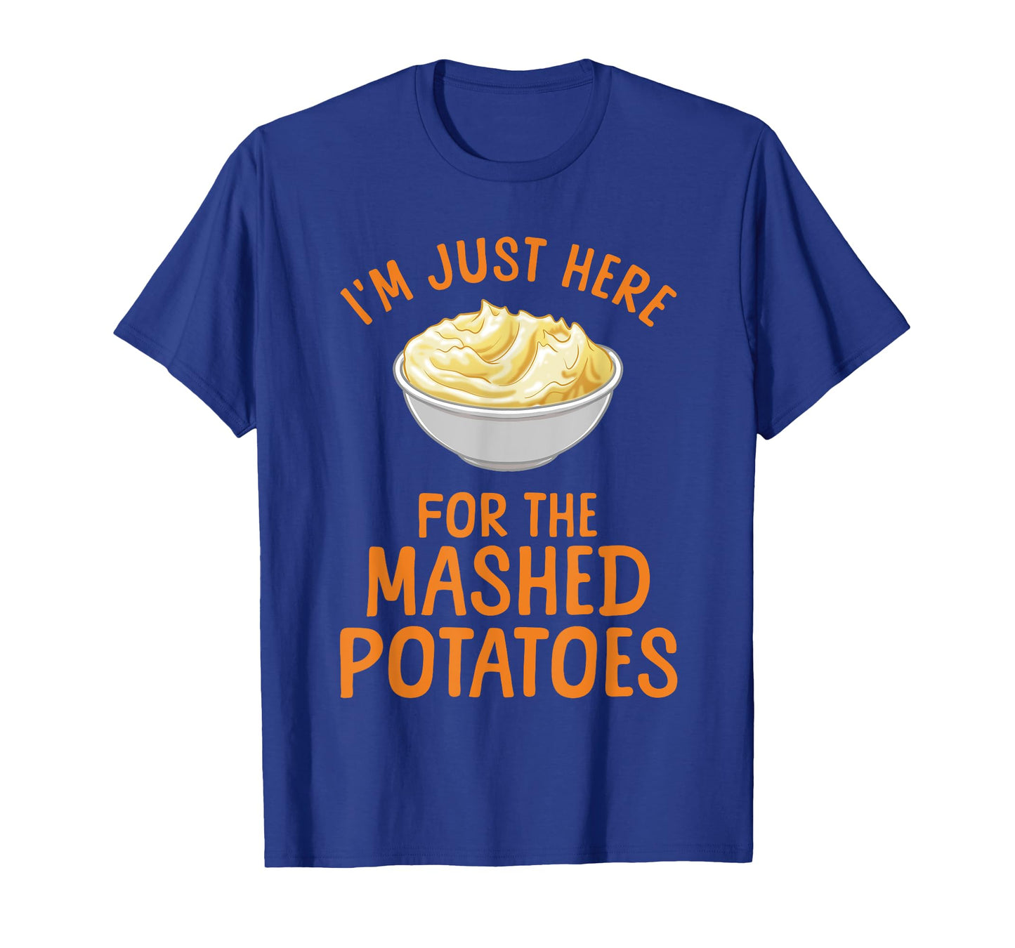 Funny Mashed Potato Art For Men Women Food Mash Thanksgiving T-Shirt