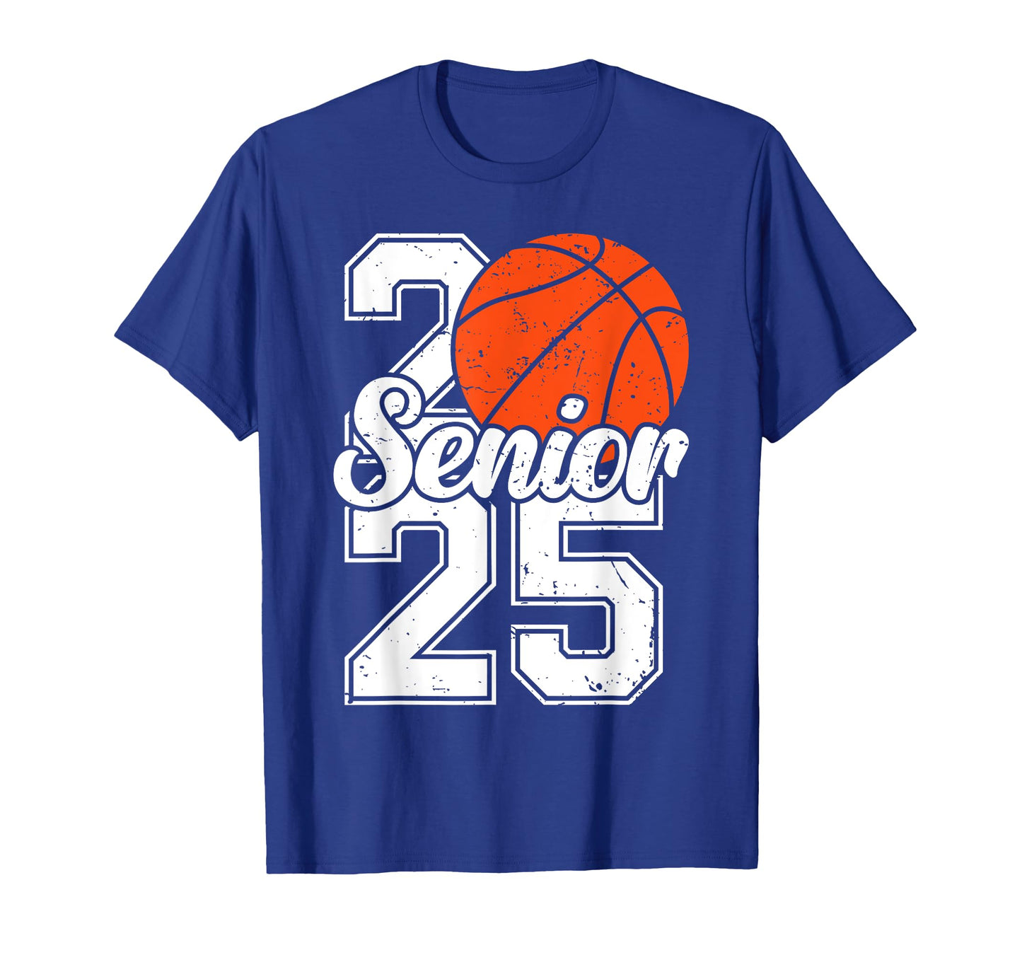Seniors 25 Graduation Basketball Player Funny Class of 2025 T-Shirt
