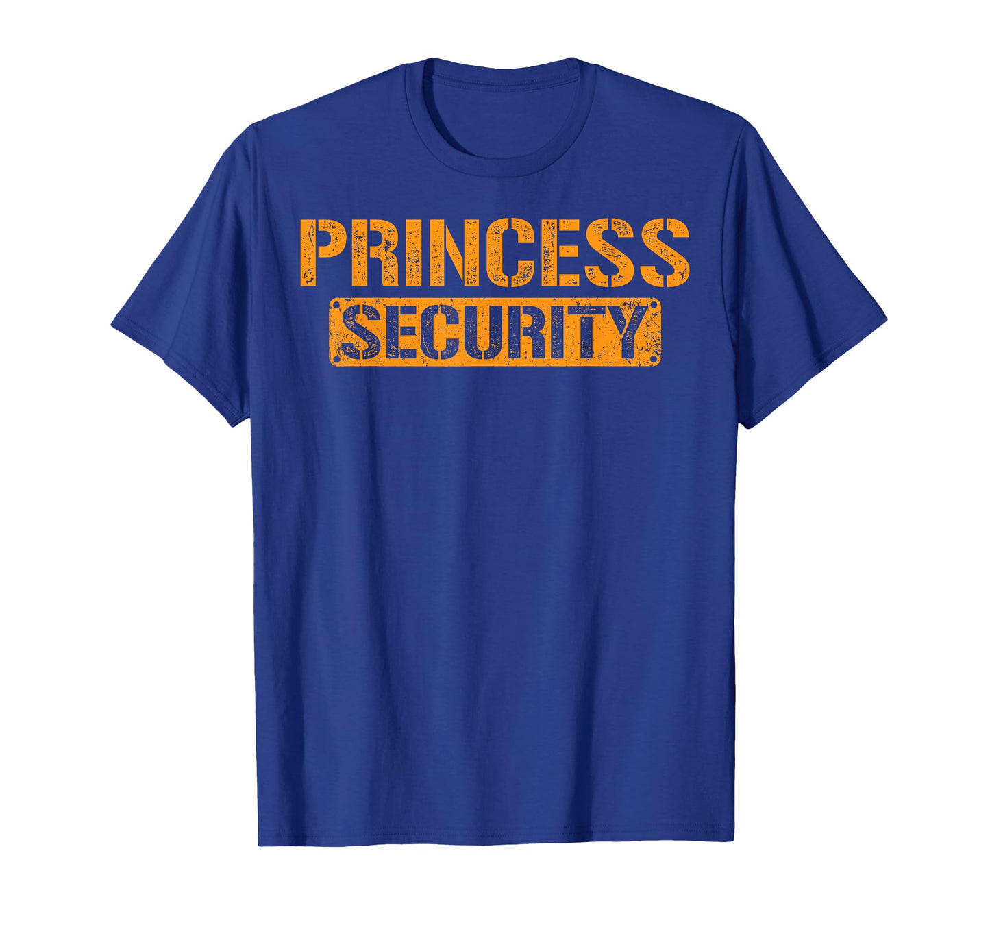 Halloween Dad Mom Daughter Adult Costume Princess Security T-Shirt