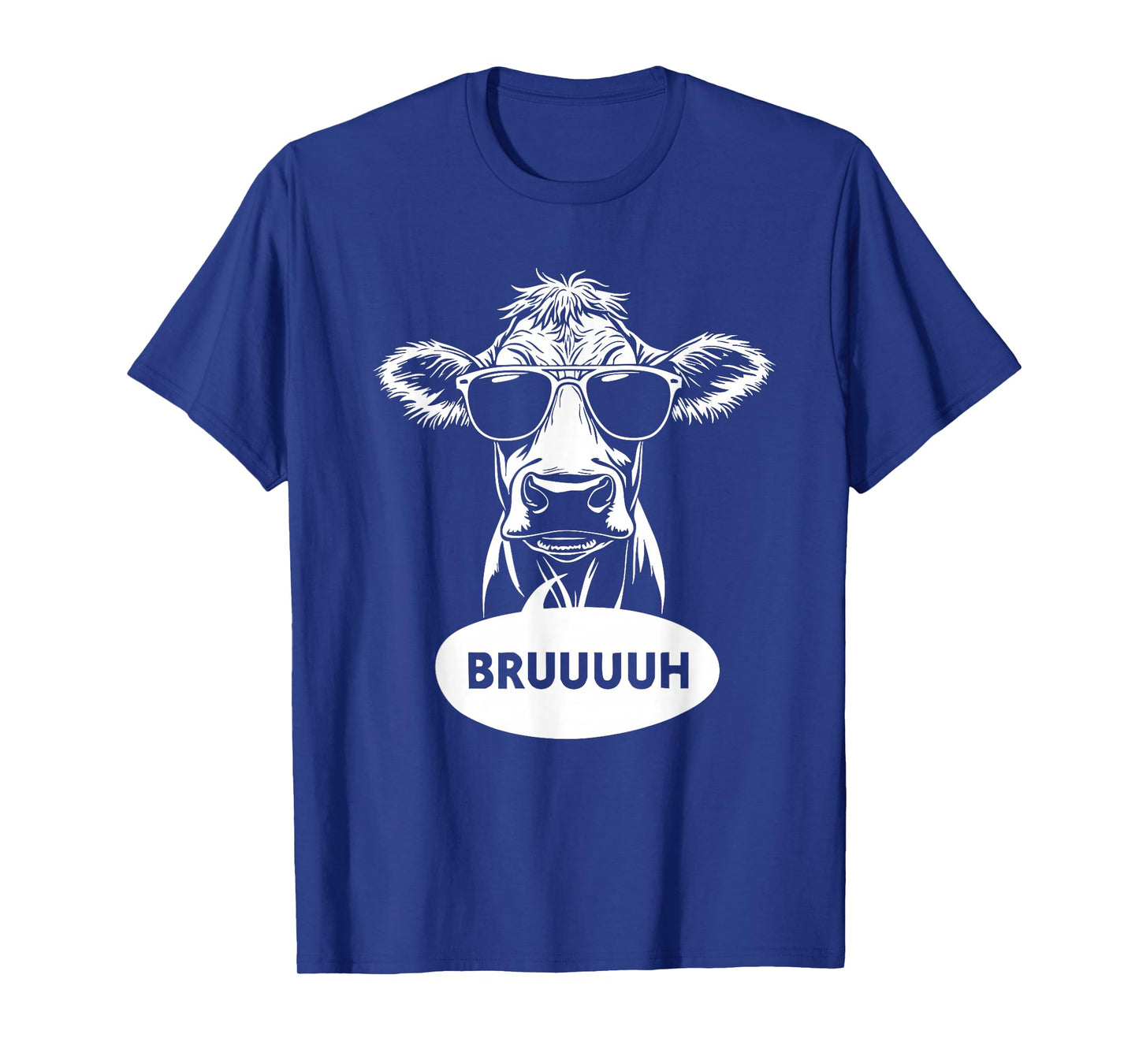 BRUH cow Funny cow Lover BRUUUH Meme Saying Slang T-Shirt