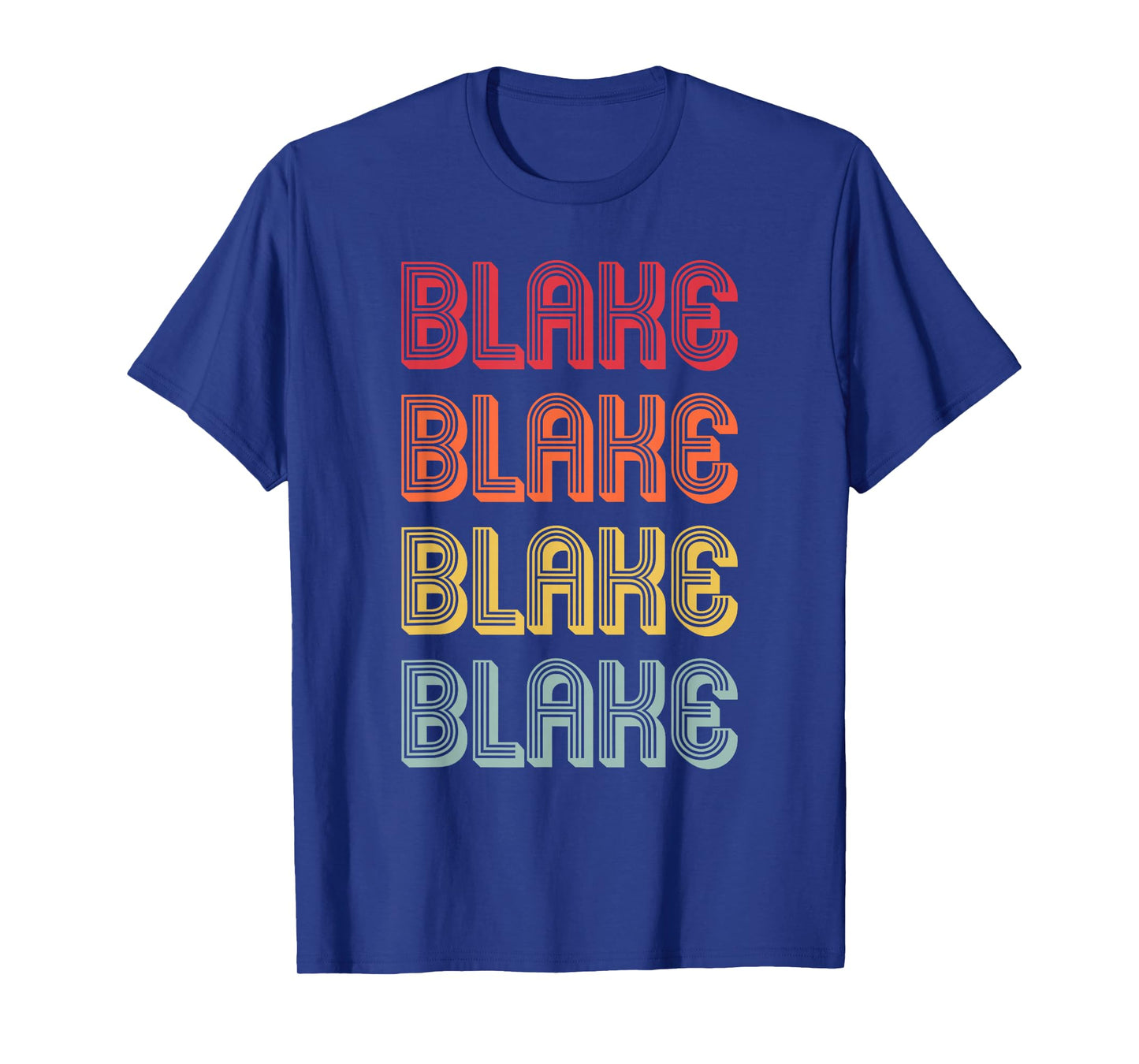 BLAKE Gift Surname Funny Retro Vintage 80s Birthday Reunion T-Shirt