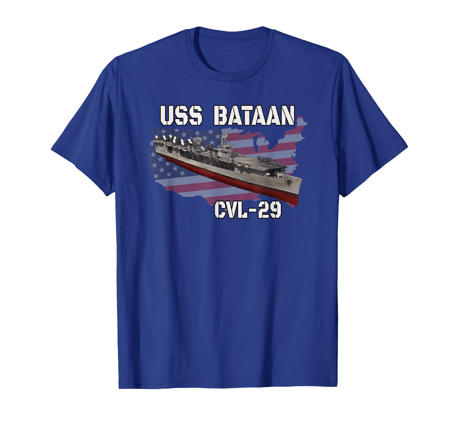 USS Bataan CVL-29 Aircraft Carrier Veterans Day Grandpa T-Shirt