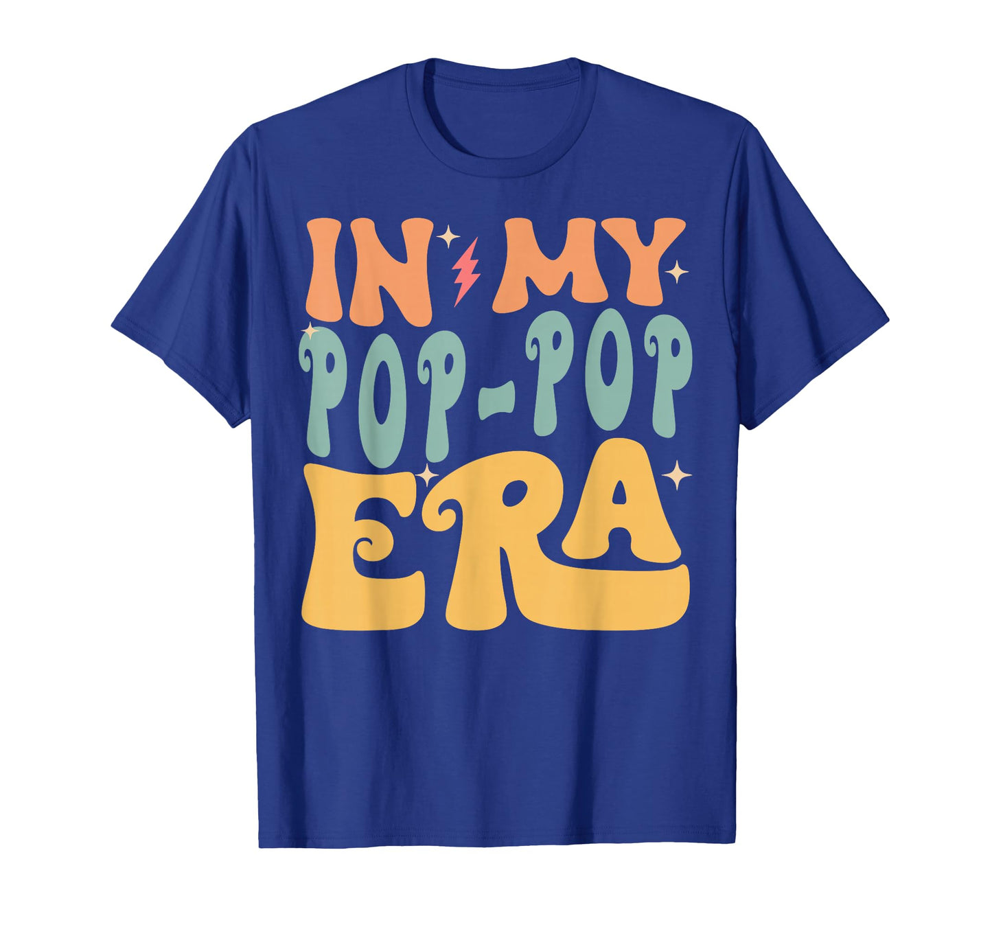 In My POP-POP Era Groovy Funny Grandpa Father's Day T-Shirt