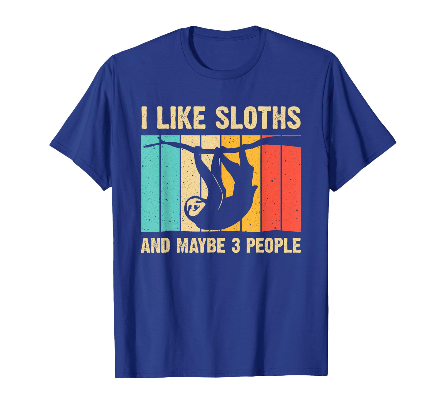 Funny Sloth Design For Sloth Lover Men Women Kids Introvert T-Shirt
