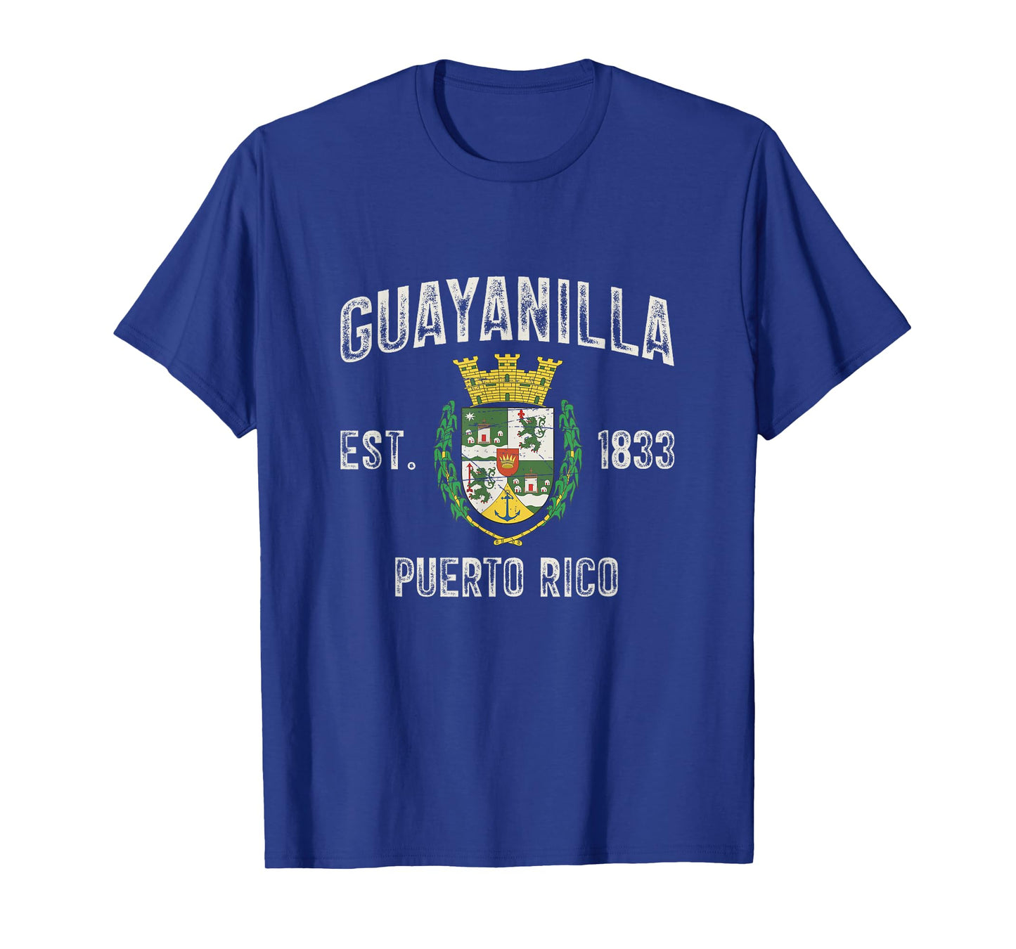 Guayanilla City In Puerto Rico Est 1833, Guayanilla Armorial T-Shirt