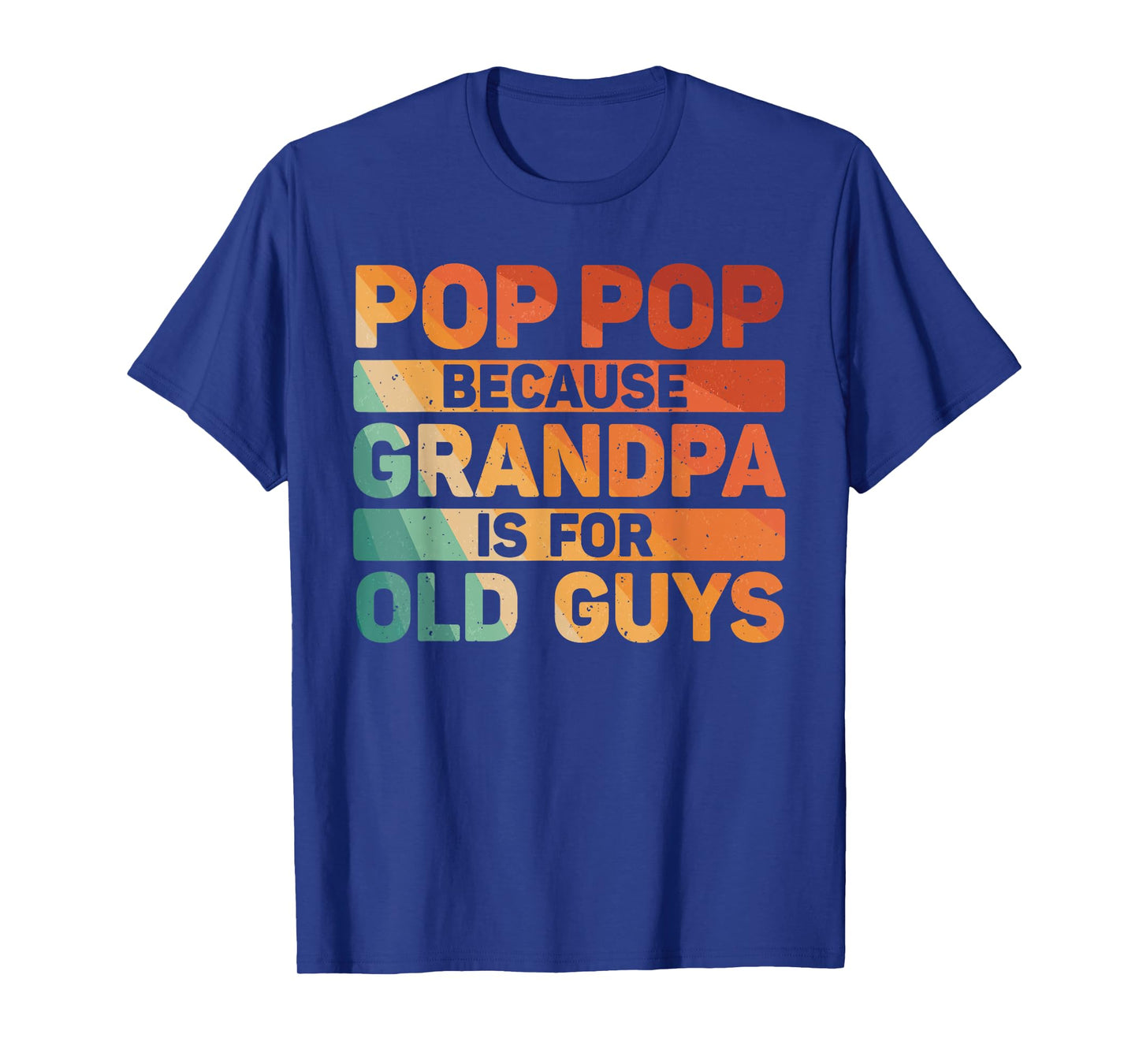 Pop Pop Art For Grandpa From Grandkids Father's Day Pop Pop T-Shirt