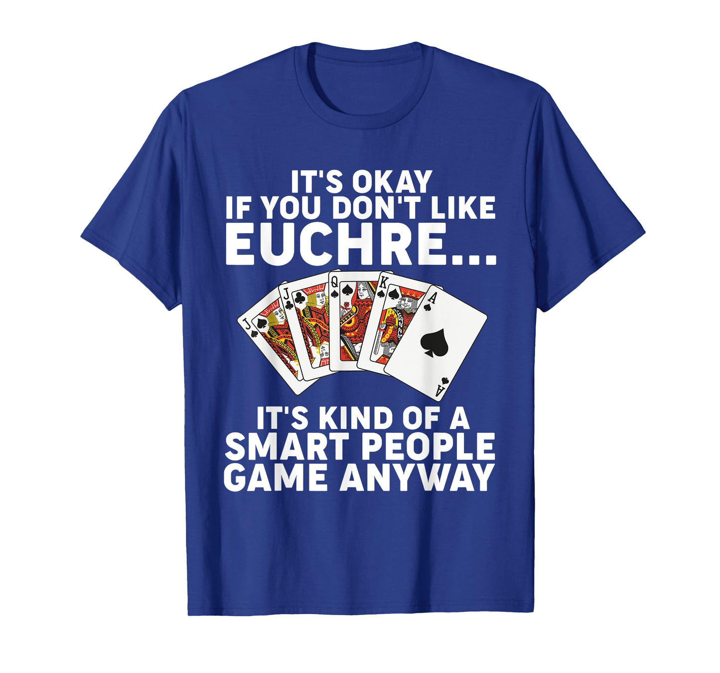 Funny Euchre Art For Men Women Euchre Partner Euchre Player T-Shirt