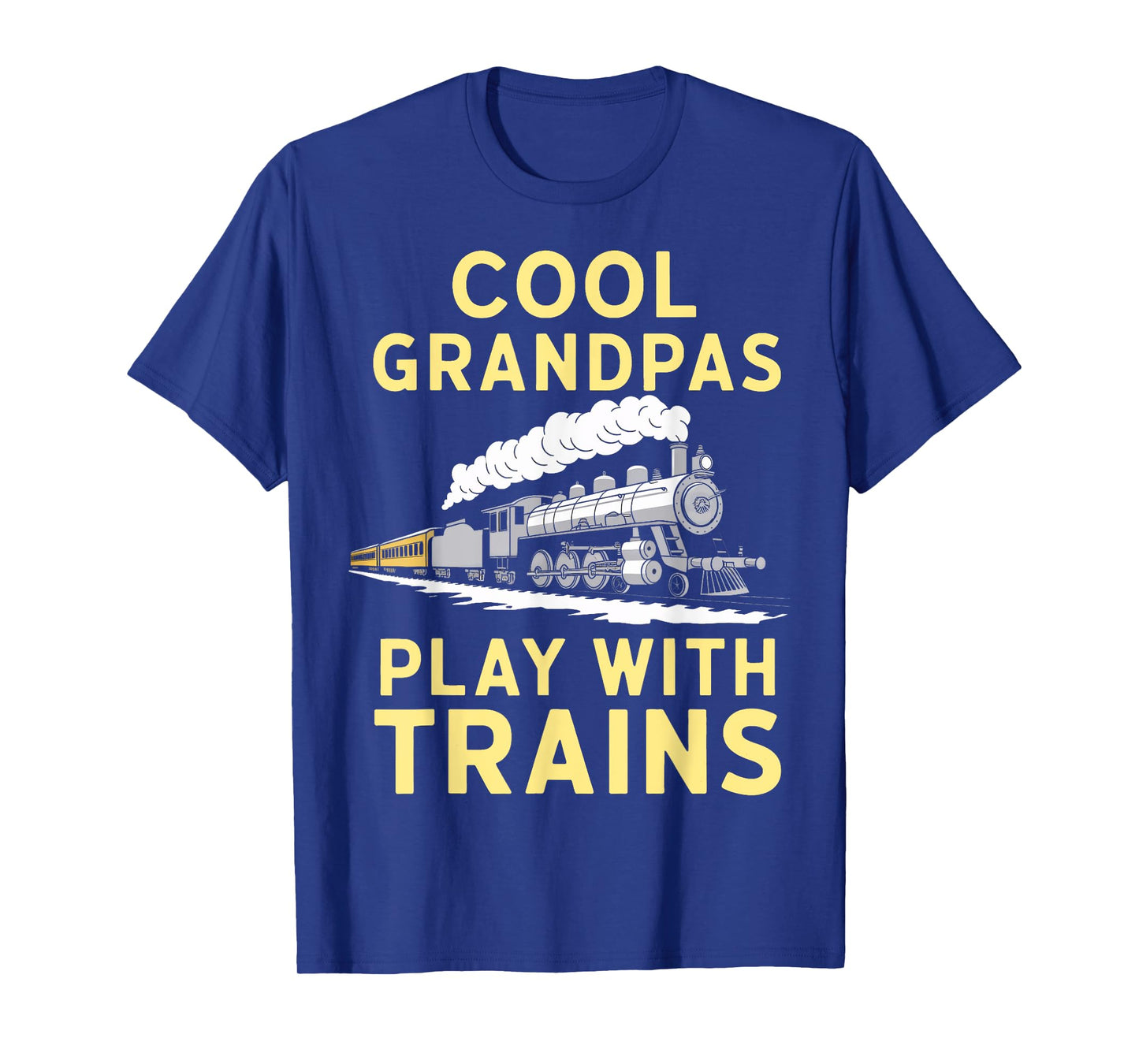 Grandpas Who Love Trains Are Cool T-Shirt