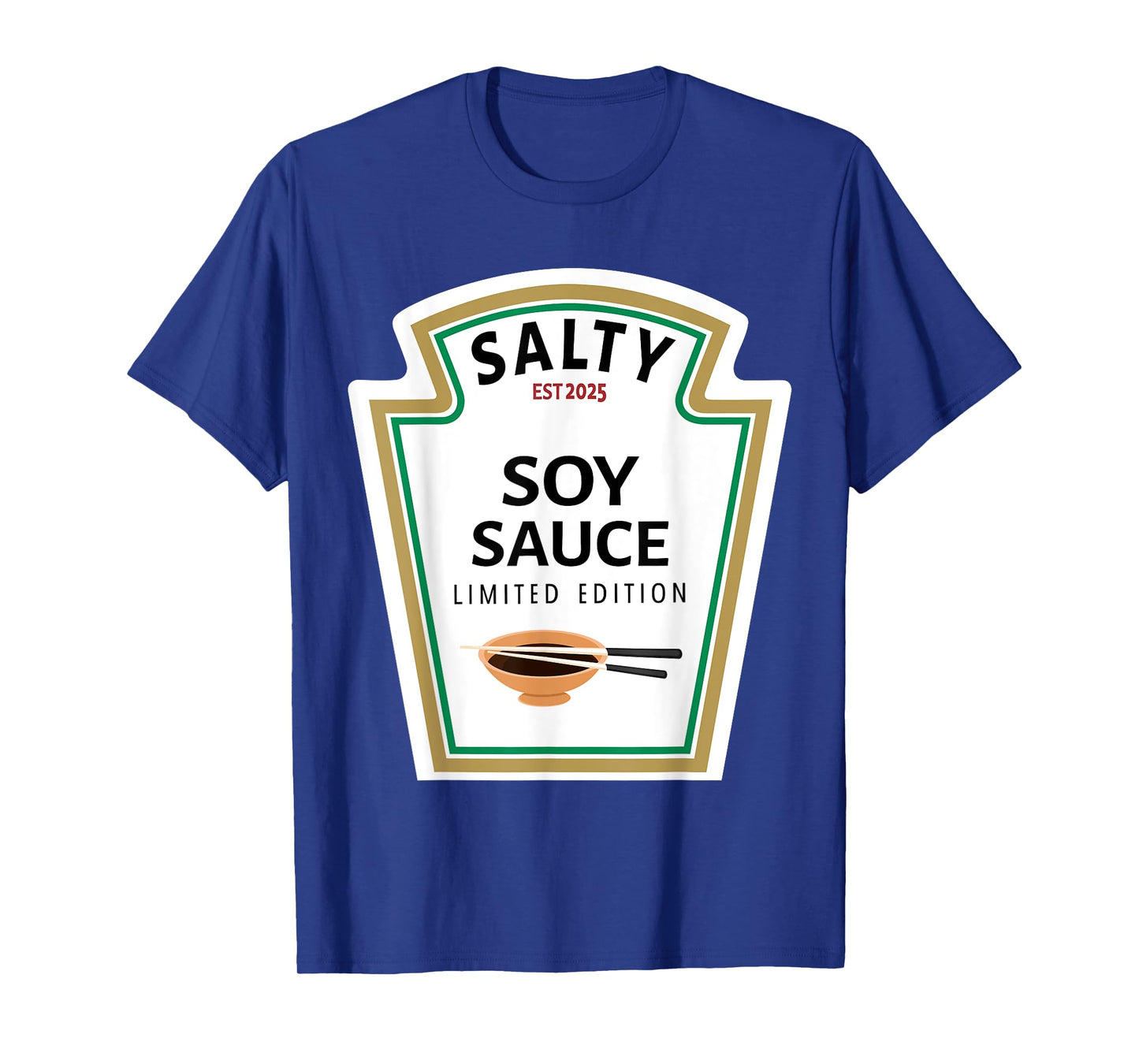 Soy Sauce Group Condiment Family Matching Halloween Costume T-Shirt