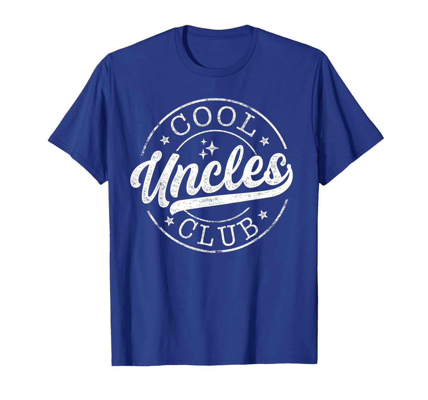 Cool Uncles Club Emblem Design Father's Day Best Uncle T-Shirt