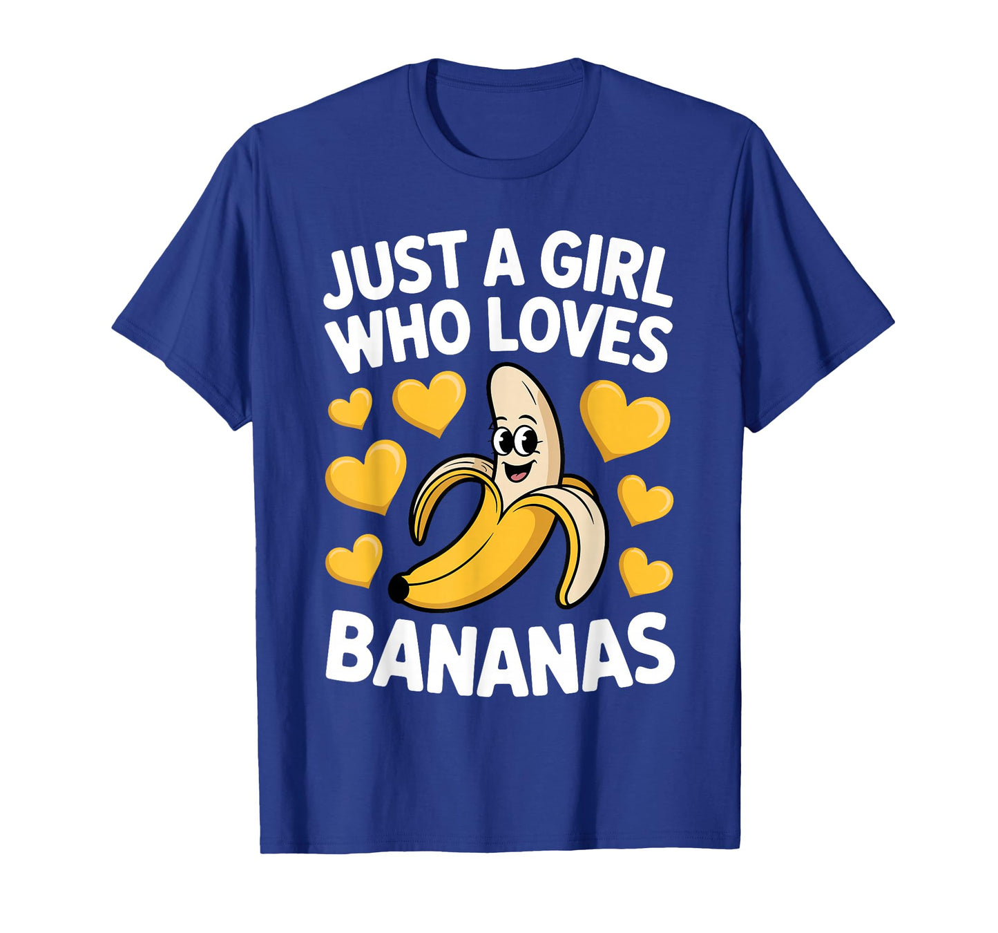 Funny Banana Design for Women Girls Banana Lovers Banana T-Shirt