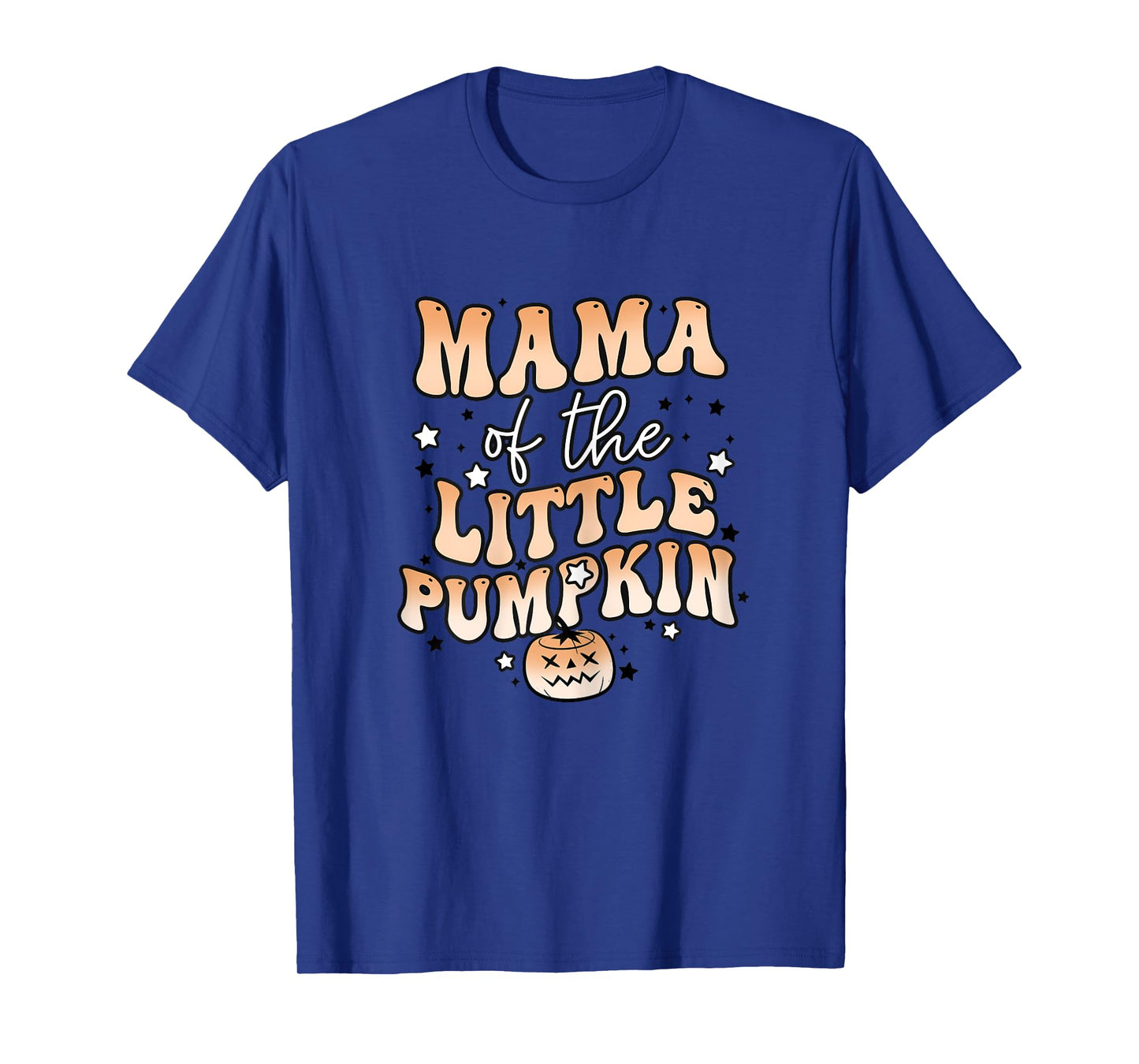 Mama of the Little Pumpkin Halloween Cute Family Matching T-Shirt