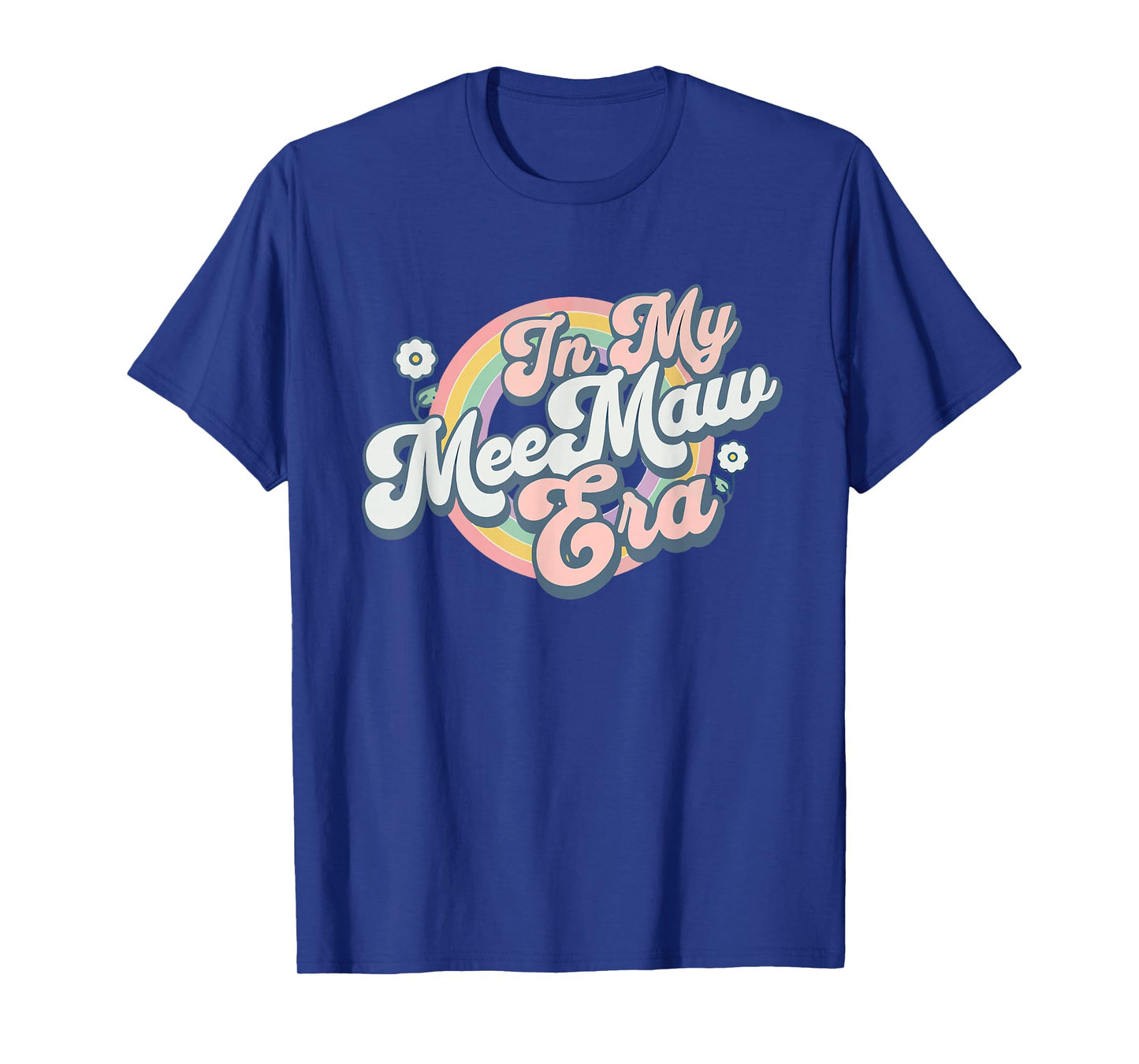 In My Meemaw Era Groovy Retro T-Shirt