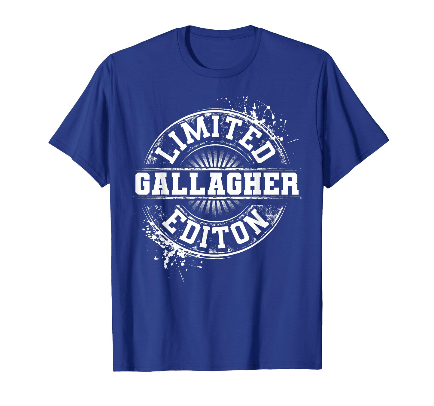 GALLAGHER Funny Surname Family Tree Birthday Reunion Gift T-Shirt