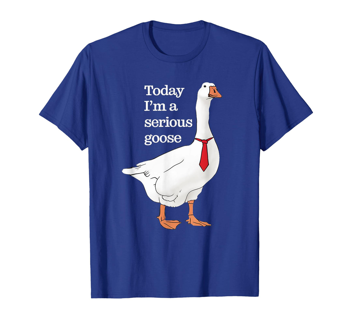 Today I Am A Serious Goose Funny Oddly Specific Dank Meme T-Shirt