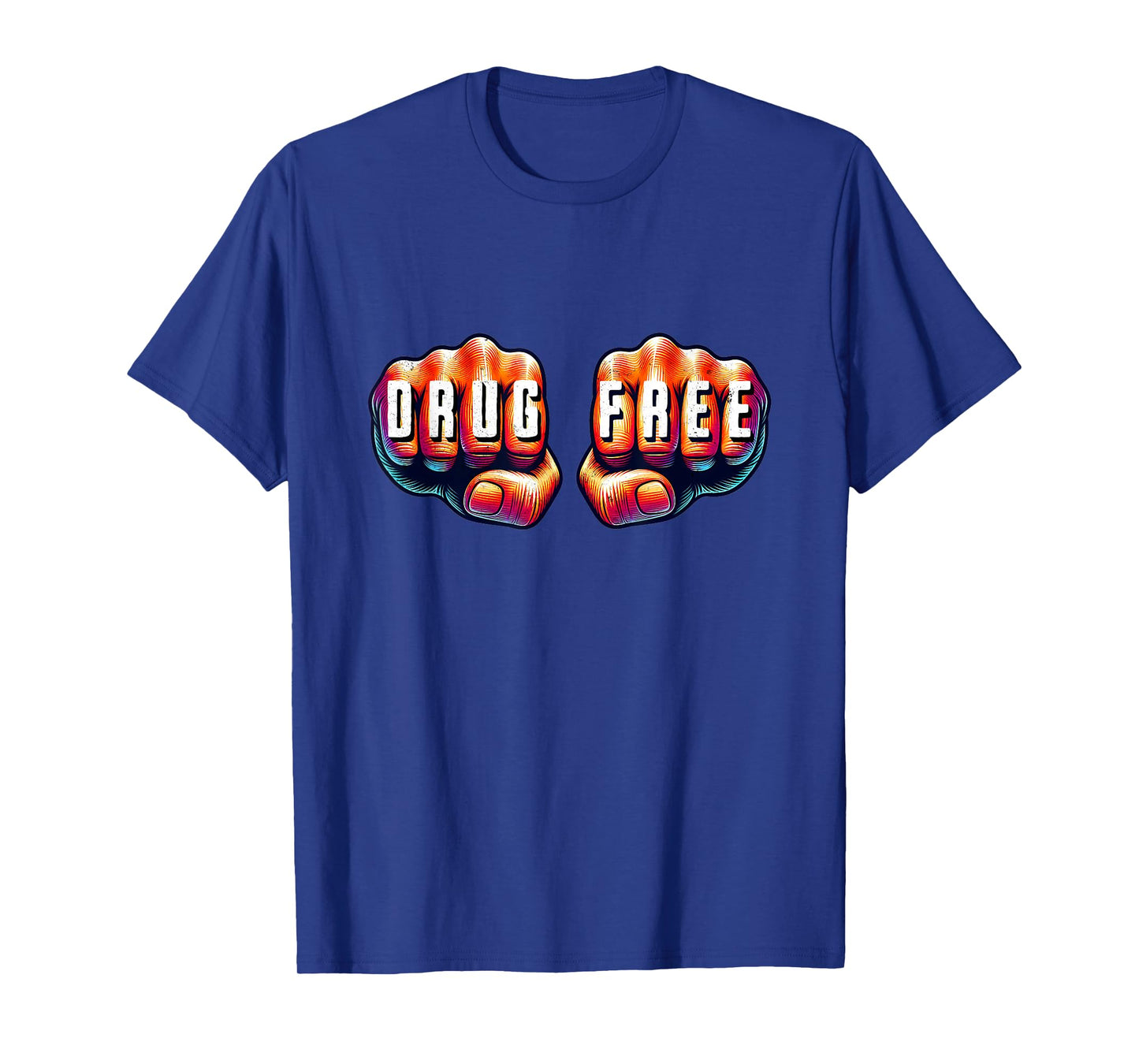 Drug Free Sober Sobriety Anniversary NA Recovery Men Women T-Shirt