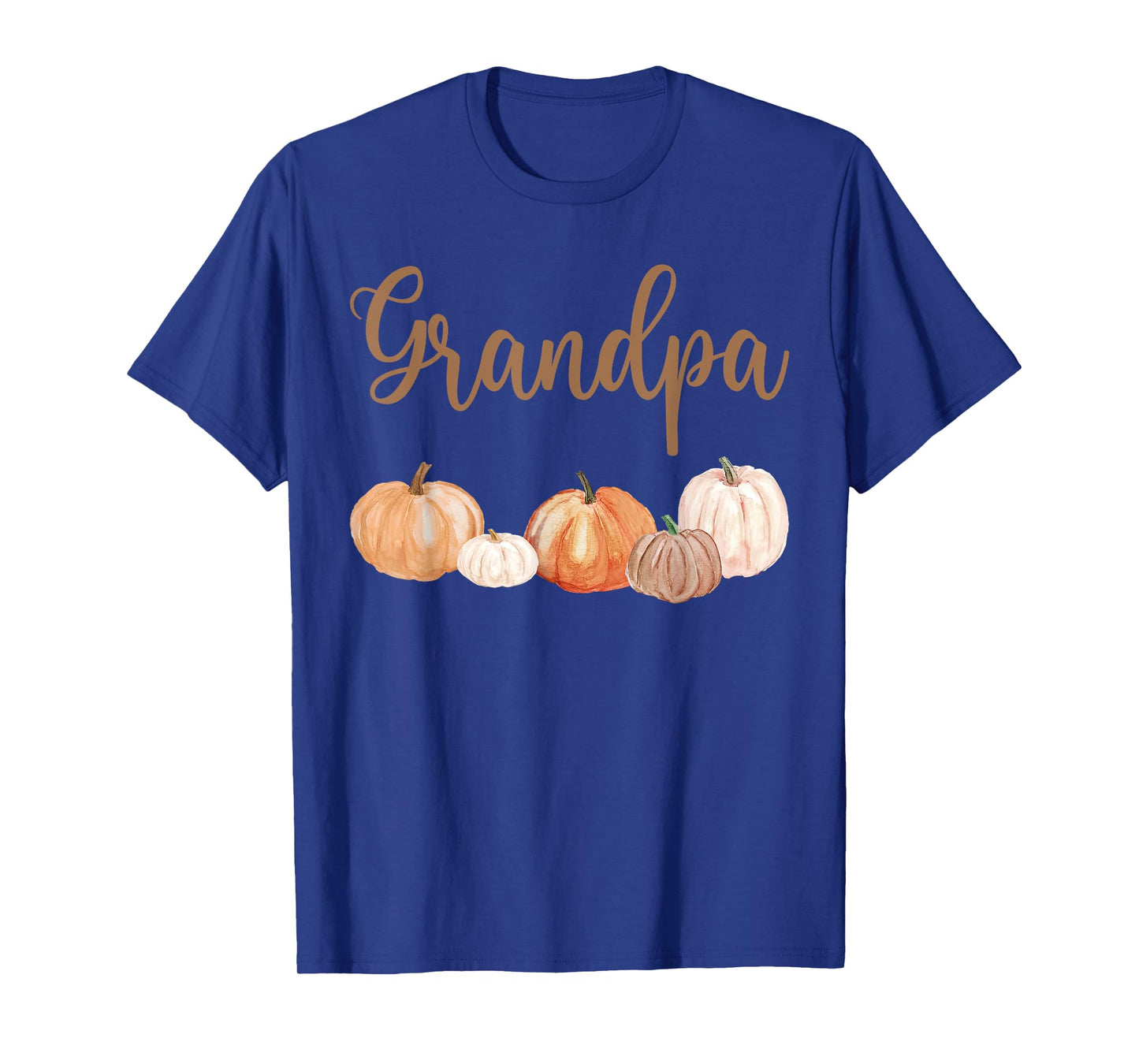 Grandpa of Little Pumpkin First Birthday Autumn Pumpkin T-Shirt
