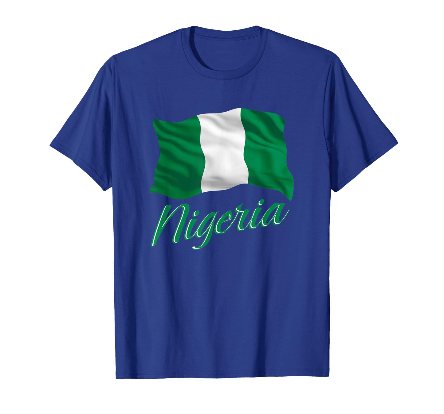 Nigerian Flag Of Nigeria Africa Men Women Kids T-Shirt