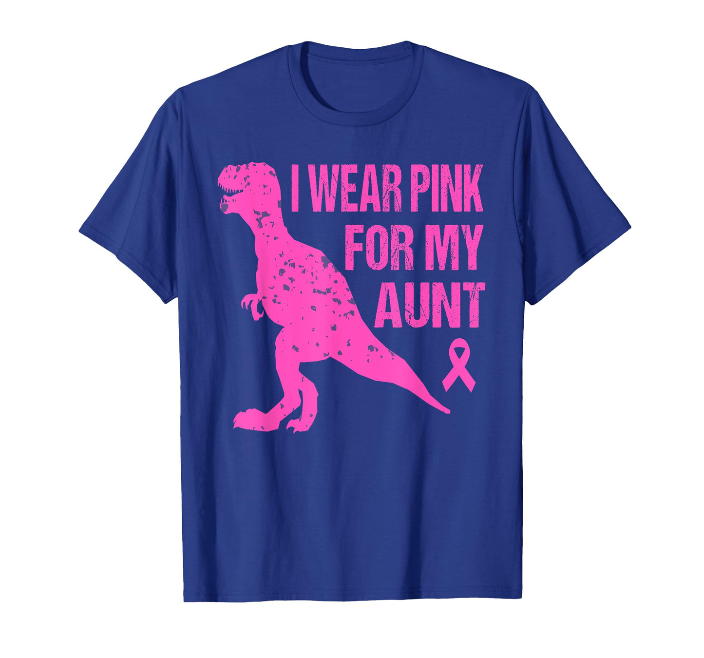 I Wear Pink For My Aunt Breast Cancer Awareness Toddler Kids T-Shirt