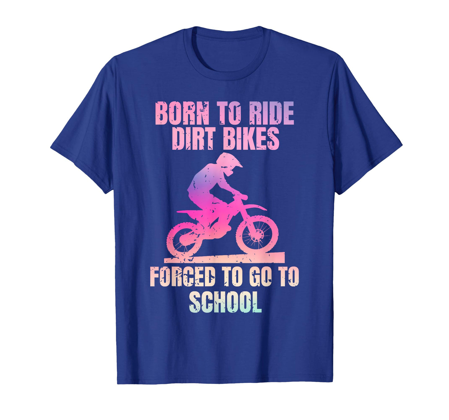 Funny Dirt Bike Art For Boys Girls Motocross Dirt Bike Rider T-Shirt