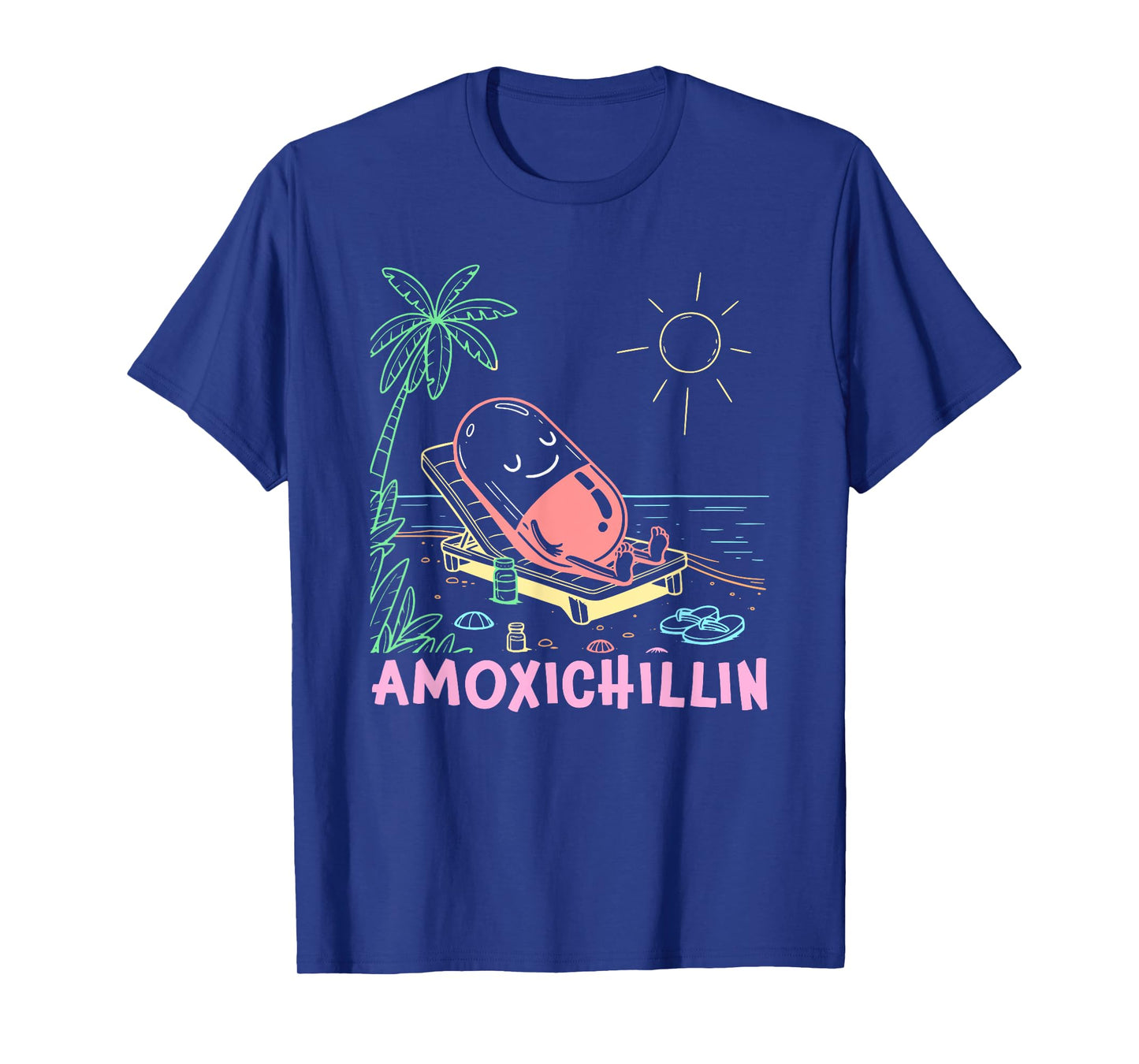 Amoxichillin Funny Summer T-Shirt