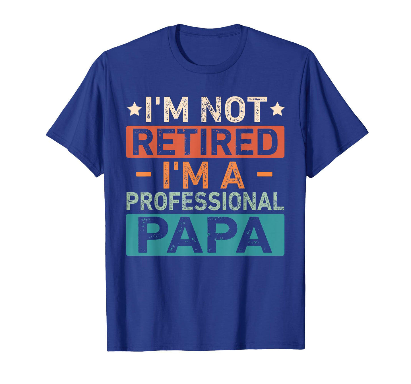 I'm Not Retired I'm A Professional Papa Fathers Day Grandpa T-Shirt