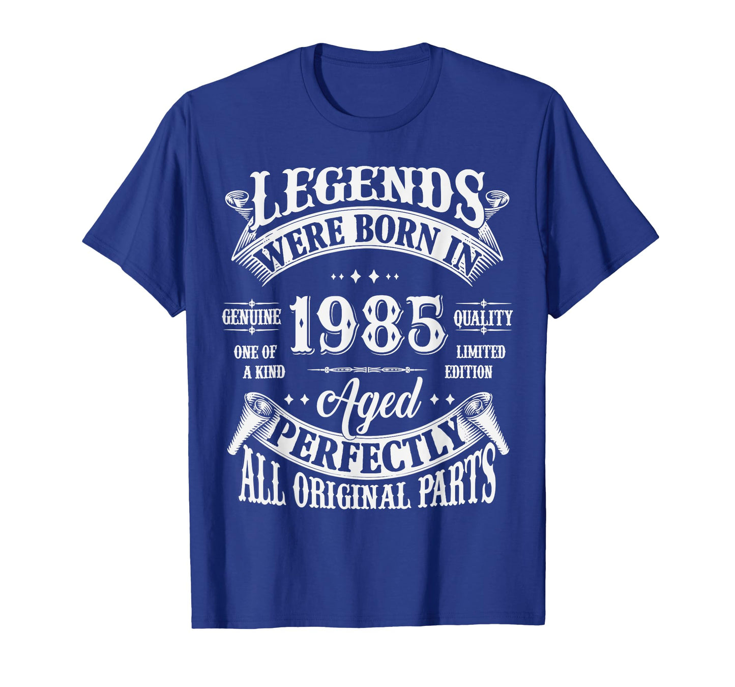 40th Birthday Tee 40 Years Old Vintage Legends Born In 1985 T-Shirt