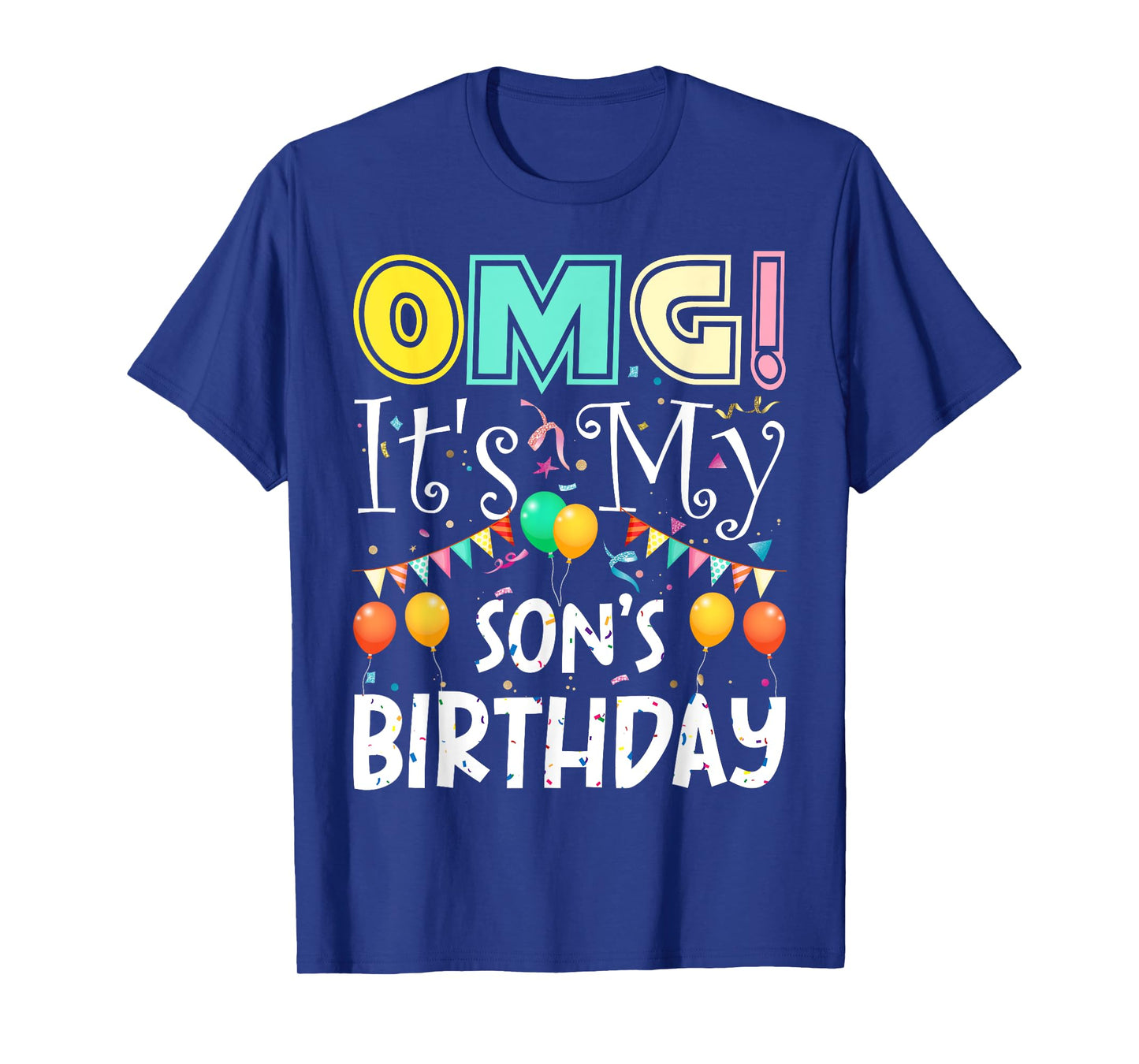 OMG! It's My Son's Birthday Cool Party T-Shirt