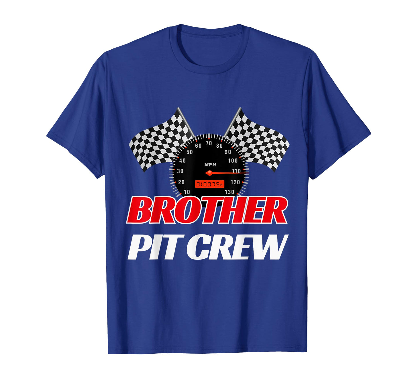 Brother Pit Crew Race Car Birthday Party Racing T-Shirt