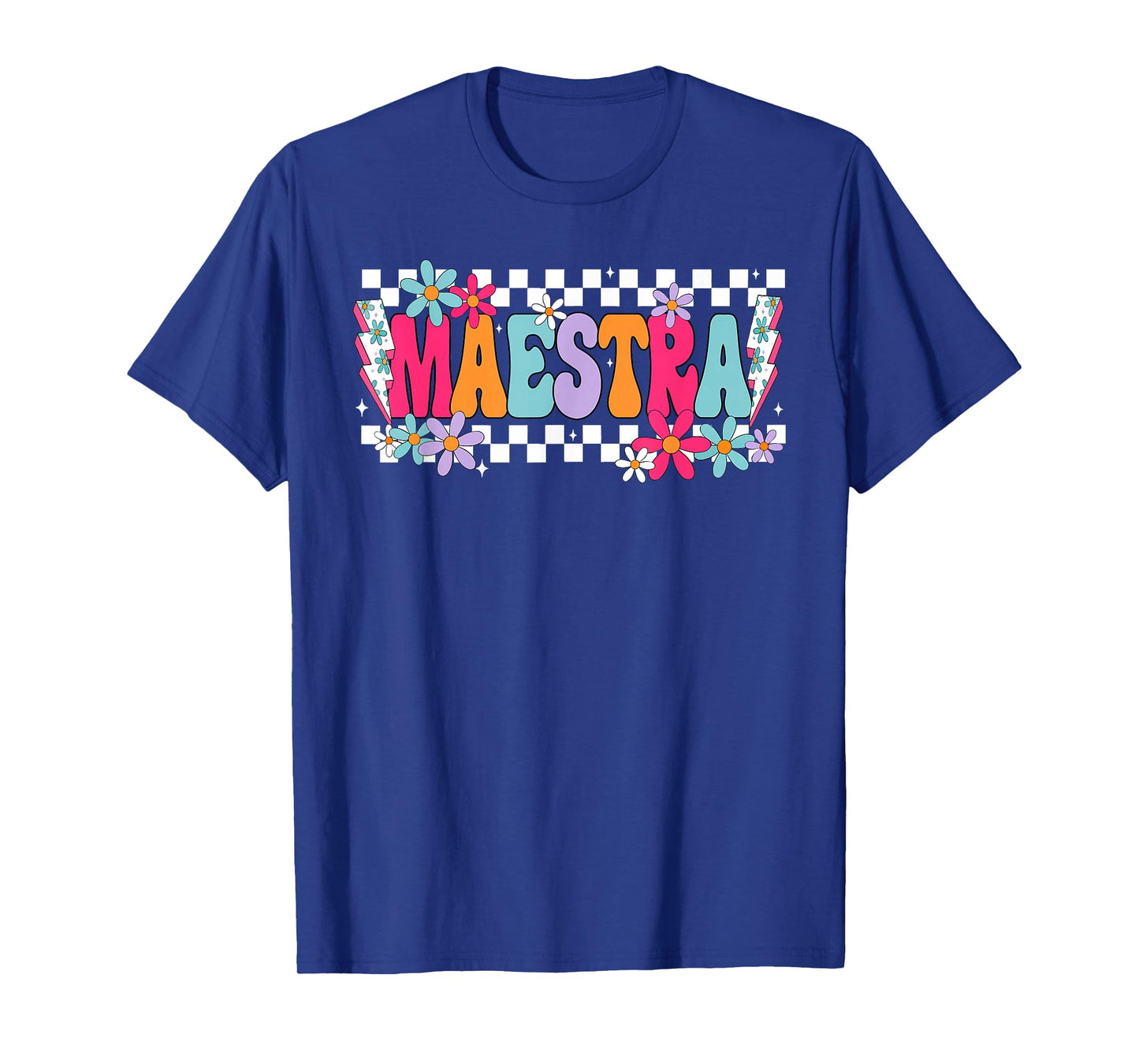 Maestra Teacher Spanish Back To School First Day Of School T-Shirt