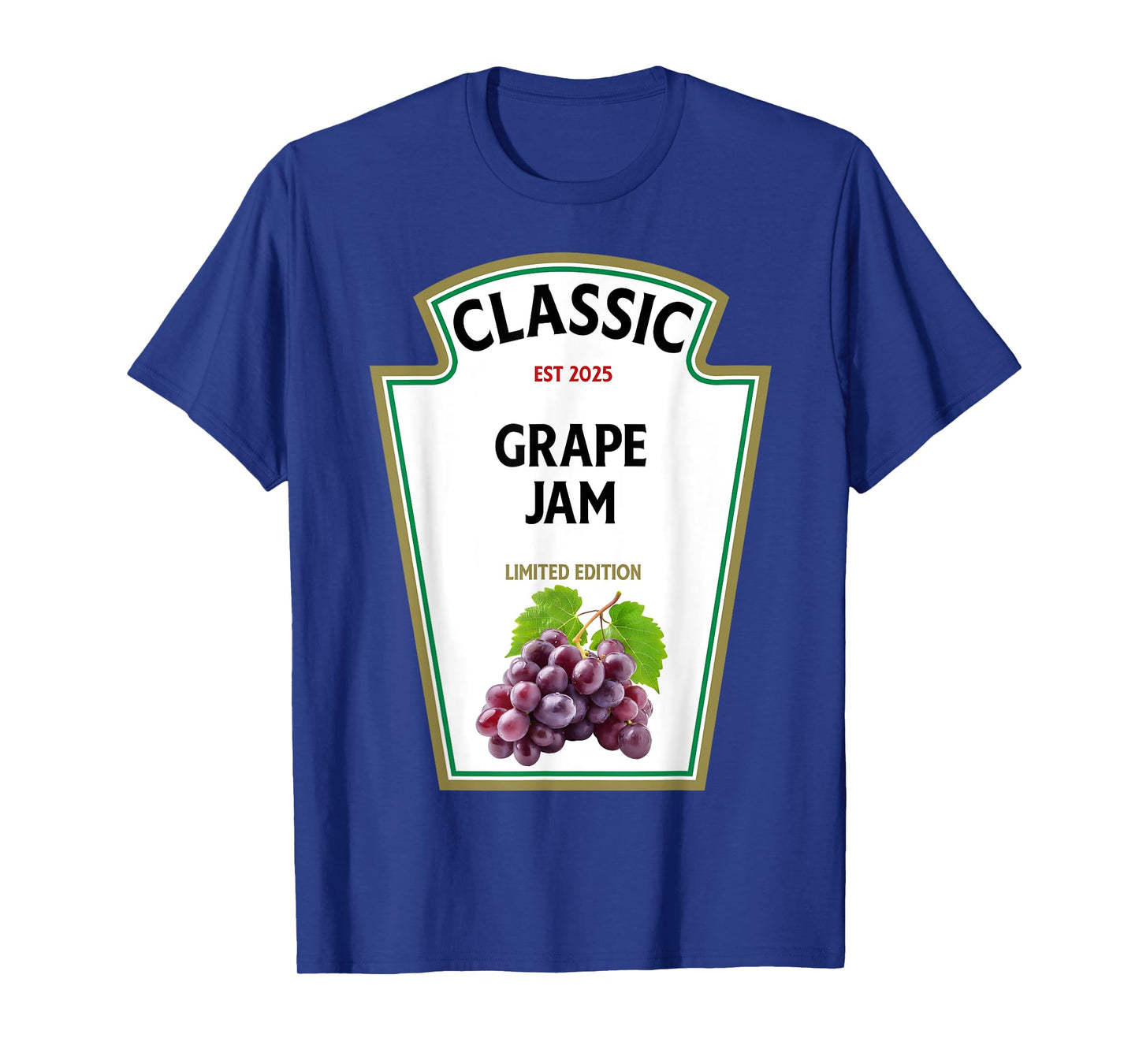 Classic Grape Jam Halloween Costume DIY Group Costume T-Shirt