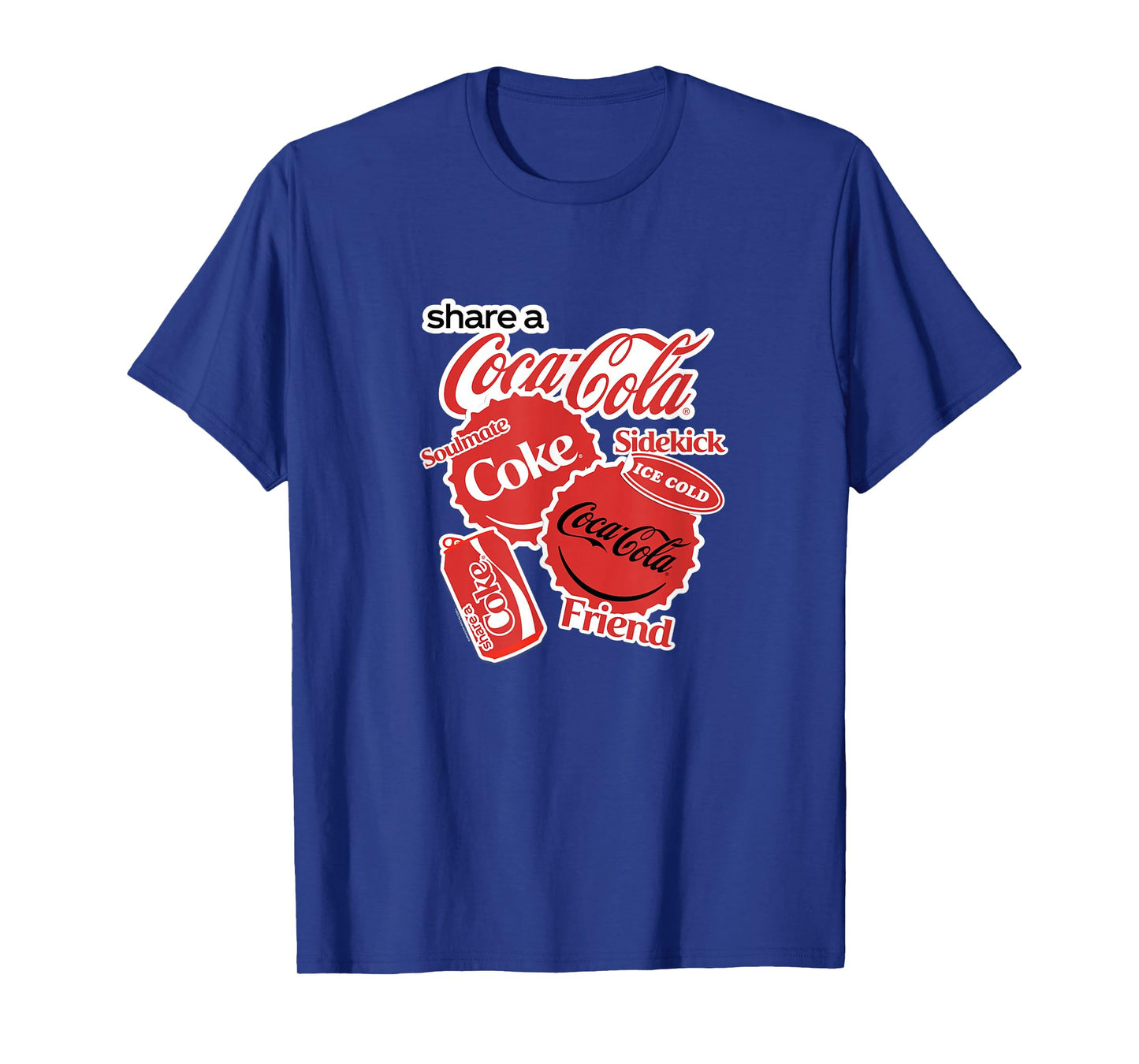 Coca-Cola Share A Coke Bottlecap Jumble T-Shirt