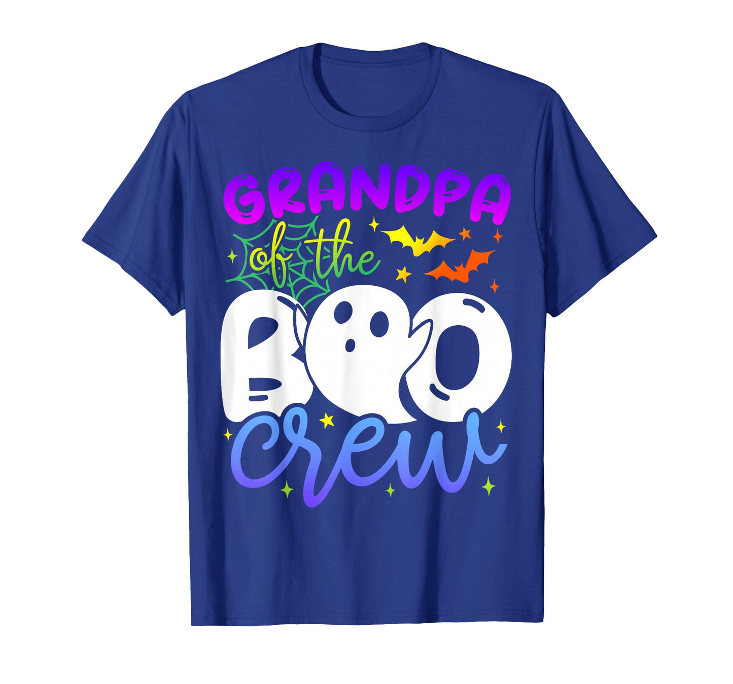 Grandpa of The Boo Crew Costume Halloween Family Matching T-Shirt