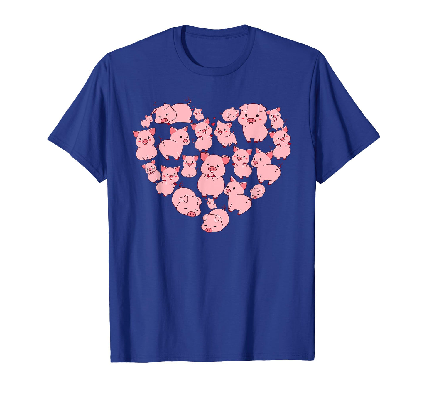 Cool Pig Art For Women Girls Unique Pig Animal Pig Lover T-Shirt
