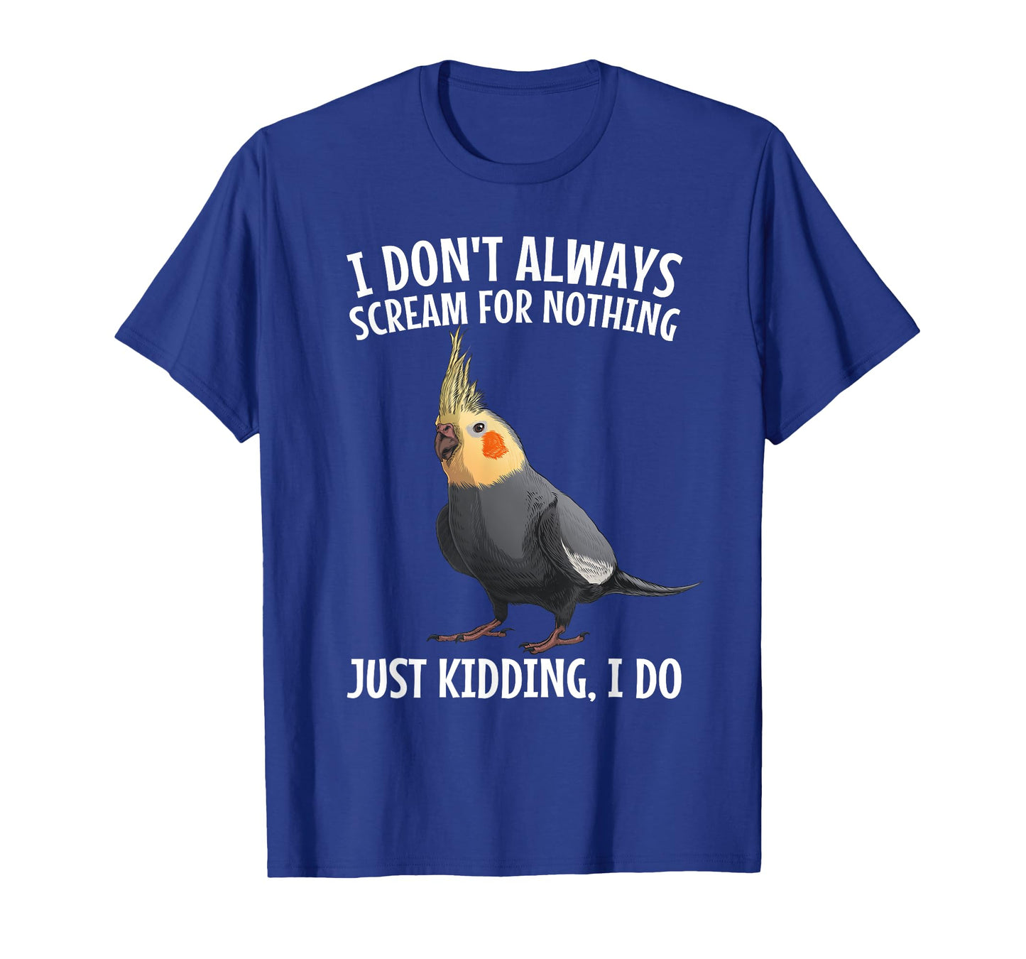 Cute Cockatiel Design For Men Women Parakeet Cockatiel Lover T-Shirt