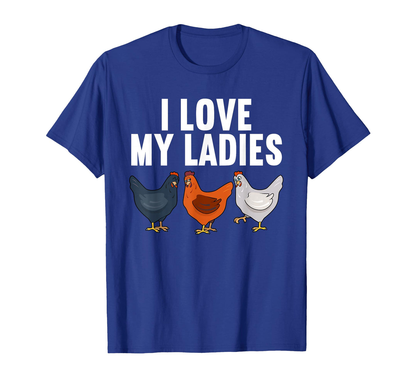 Funny Chicken Art For Men Women Kids Farming Chicken Farmer T-Shirt