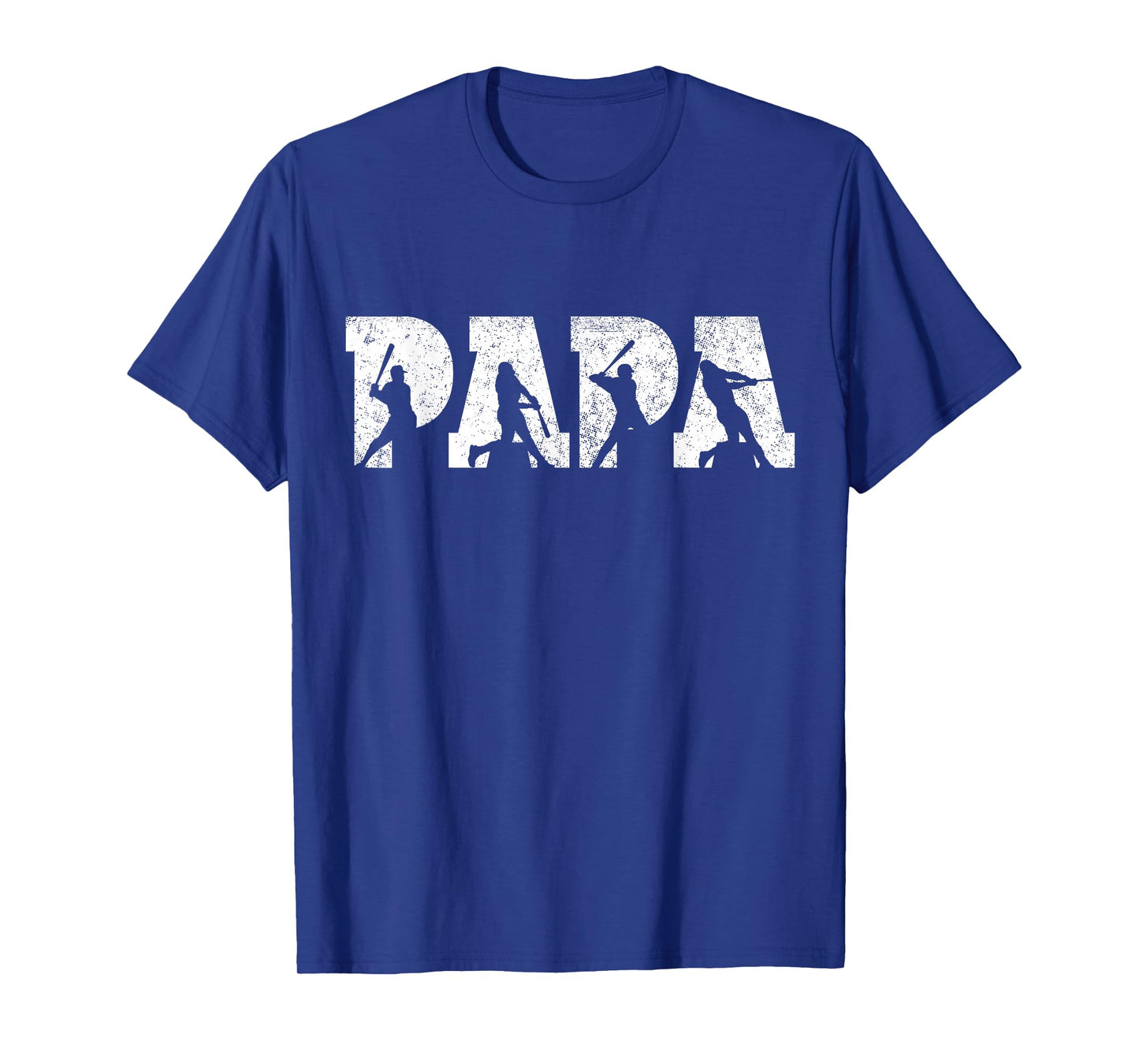 Baseball Papa Baseball Men Father's Day Vintage T-Shirt