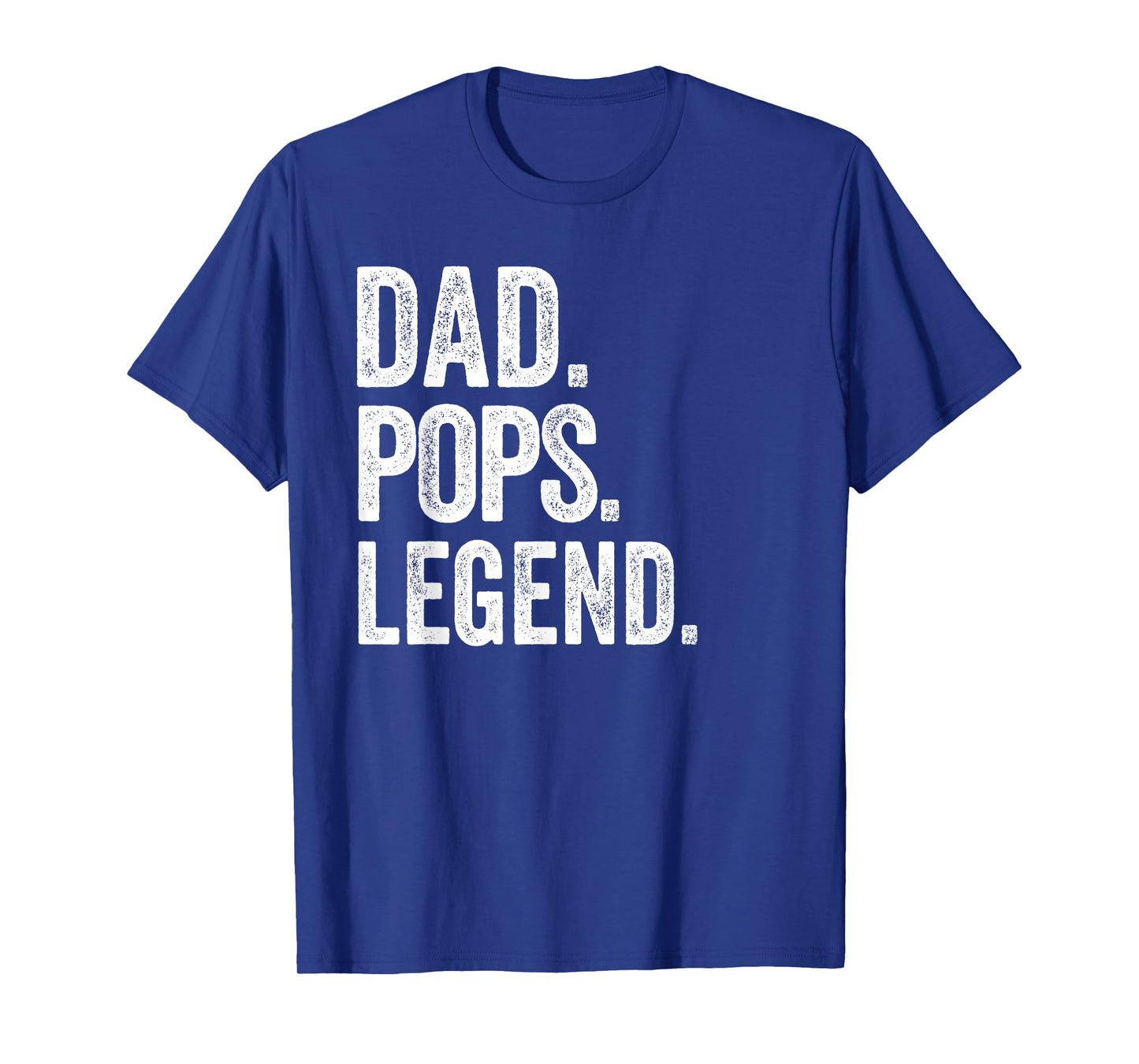 Dad Pops Legend - Vintage Distressed Bold Pops Graphic T-Shirt