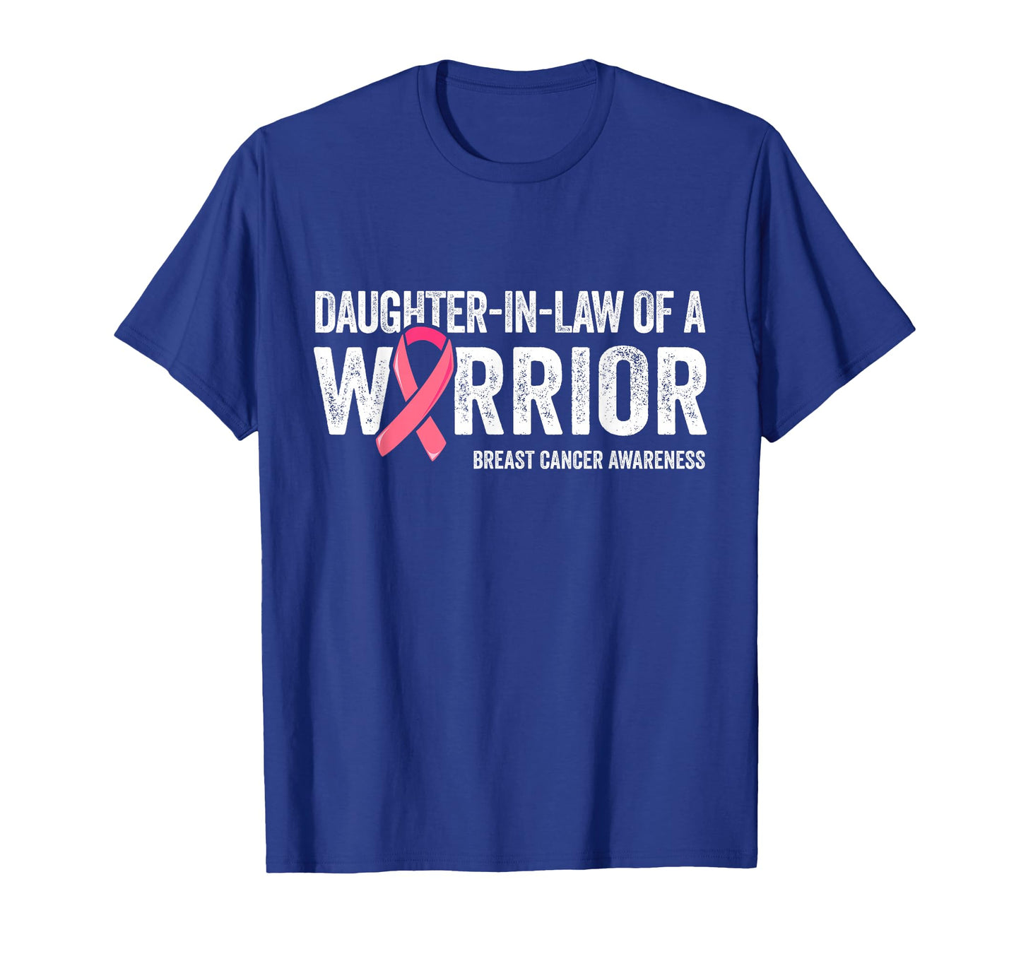 Daughter In Law Of A Warrior Shirt Breast Cancer Mom In Law T-Shirt