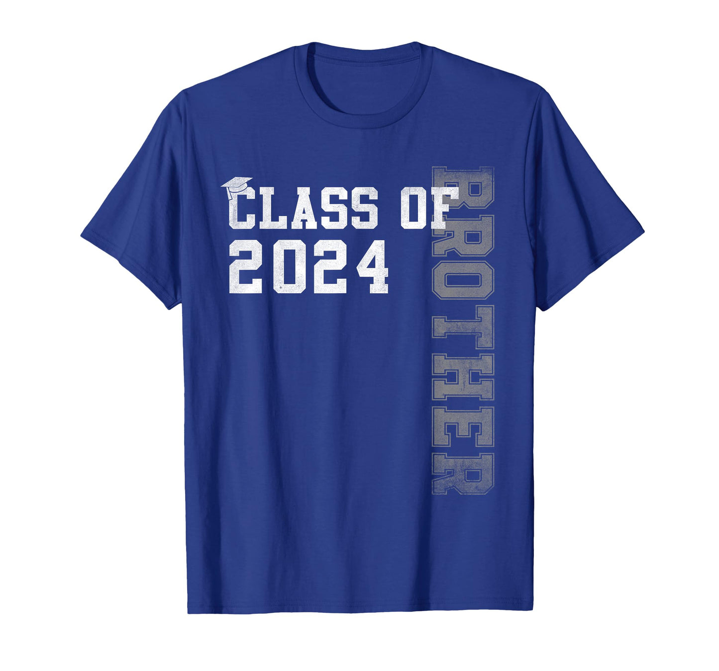 Brother Senior 24 Proud Brother Of A Class Of 2024 Graduate T-Shirt