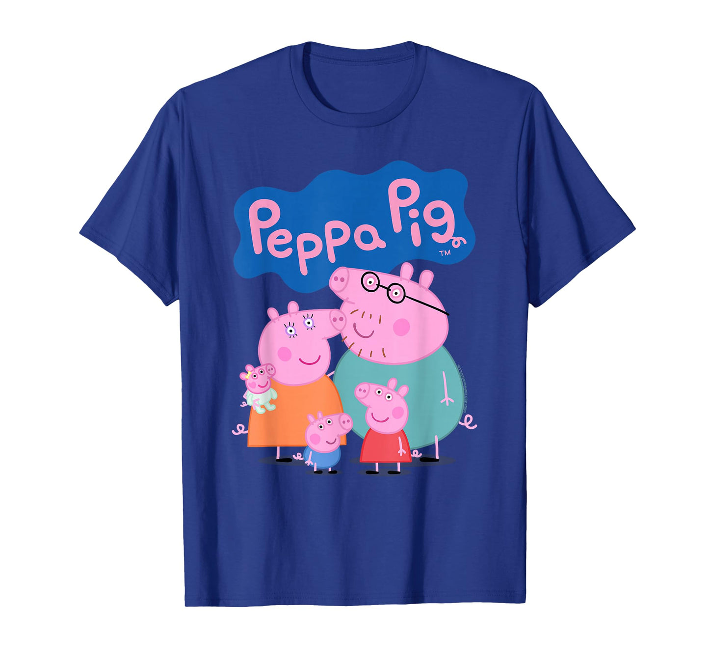 Peppa Pig 20th Anniversary Whole Family Portrait T-Shirt