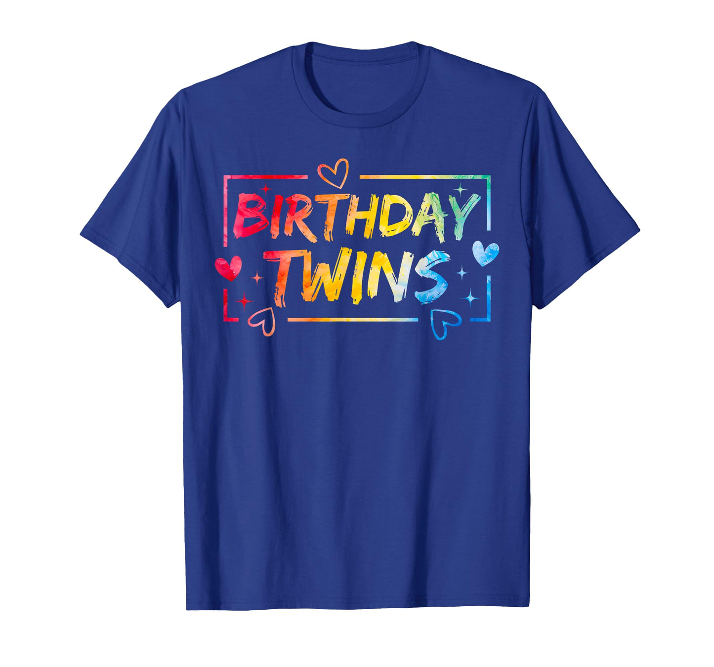 Birthday Twins Retro Matching Twin Birthday Boys Girls T-Shirt