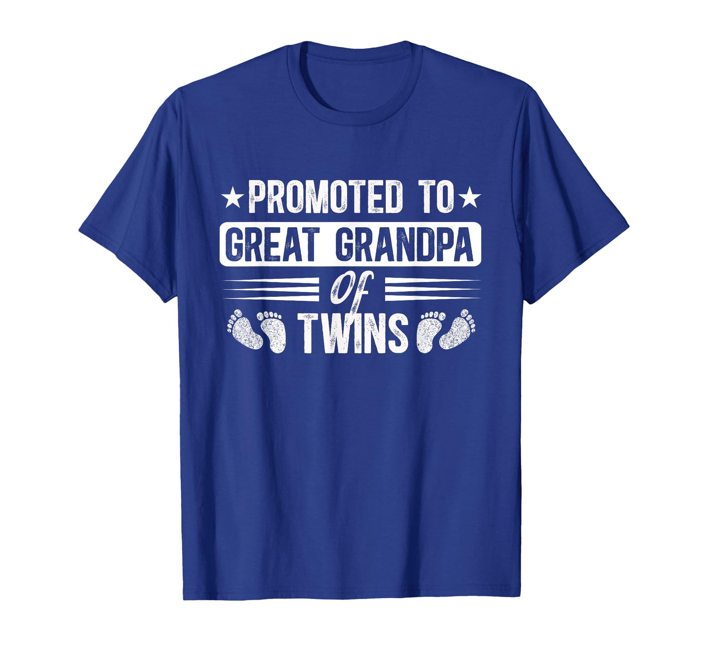 Promoted To Great Grandpa Of Twins Future Twin Great Grandpa T-Shirt